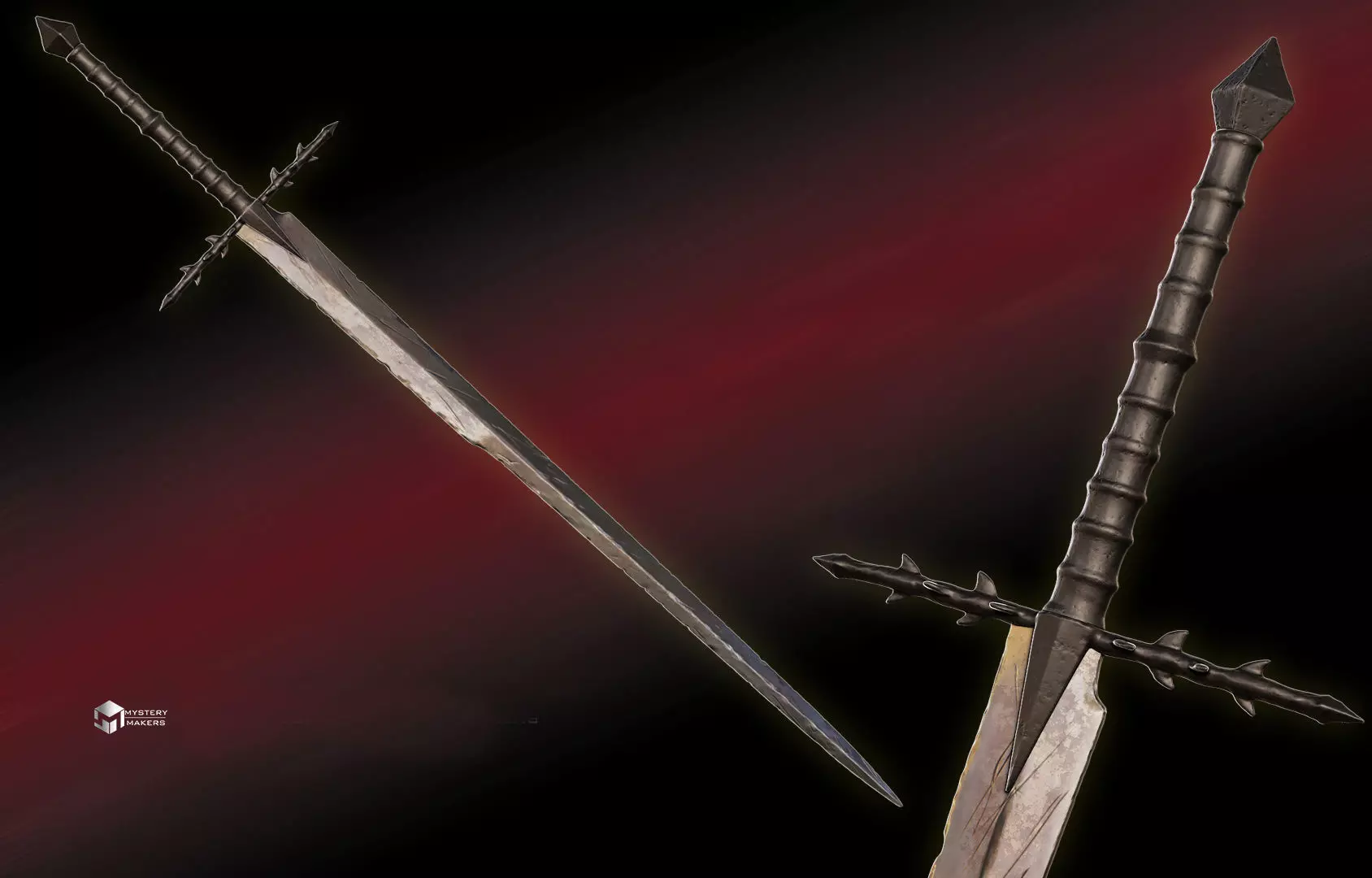 Ringwraith sword 3D print model_0