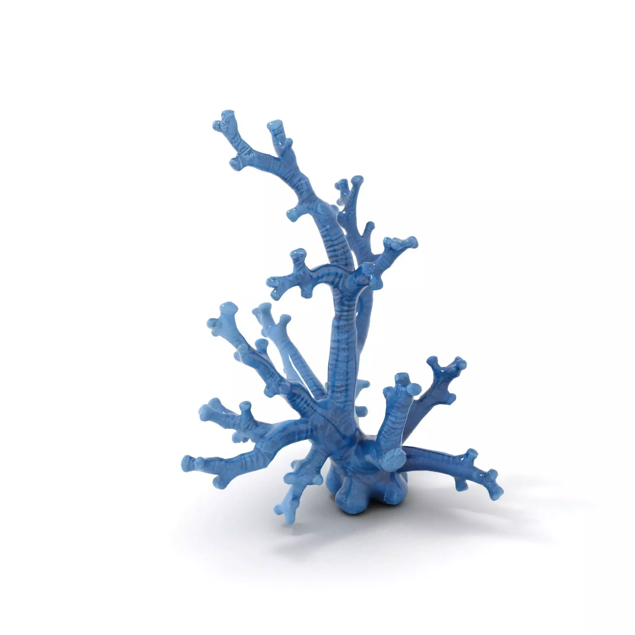 Blue Coral Sculpture model pack Low-poly 3D model_17