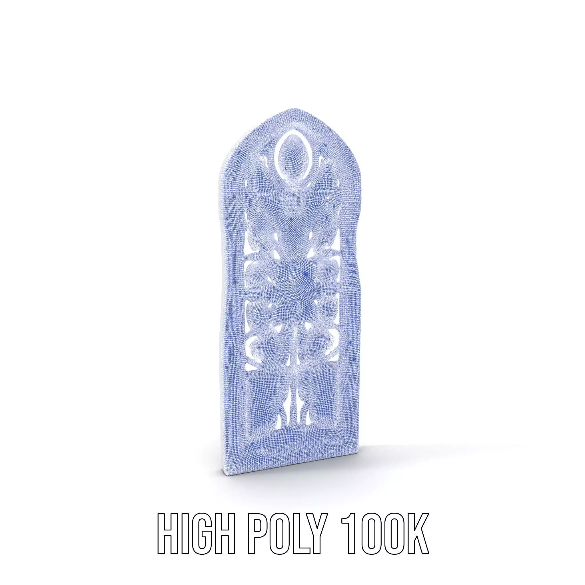 Colorful Stained Glass Window model pack Low-poly 3D model_4