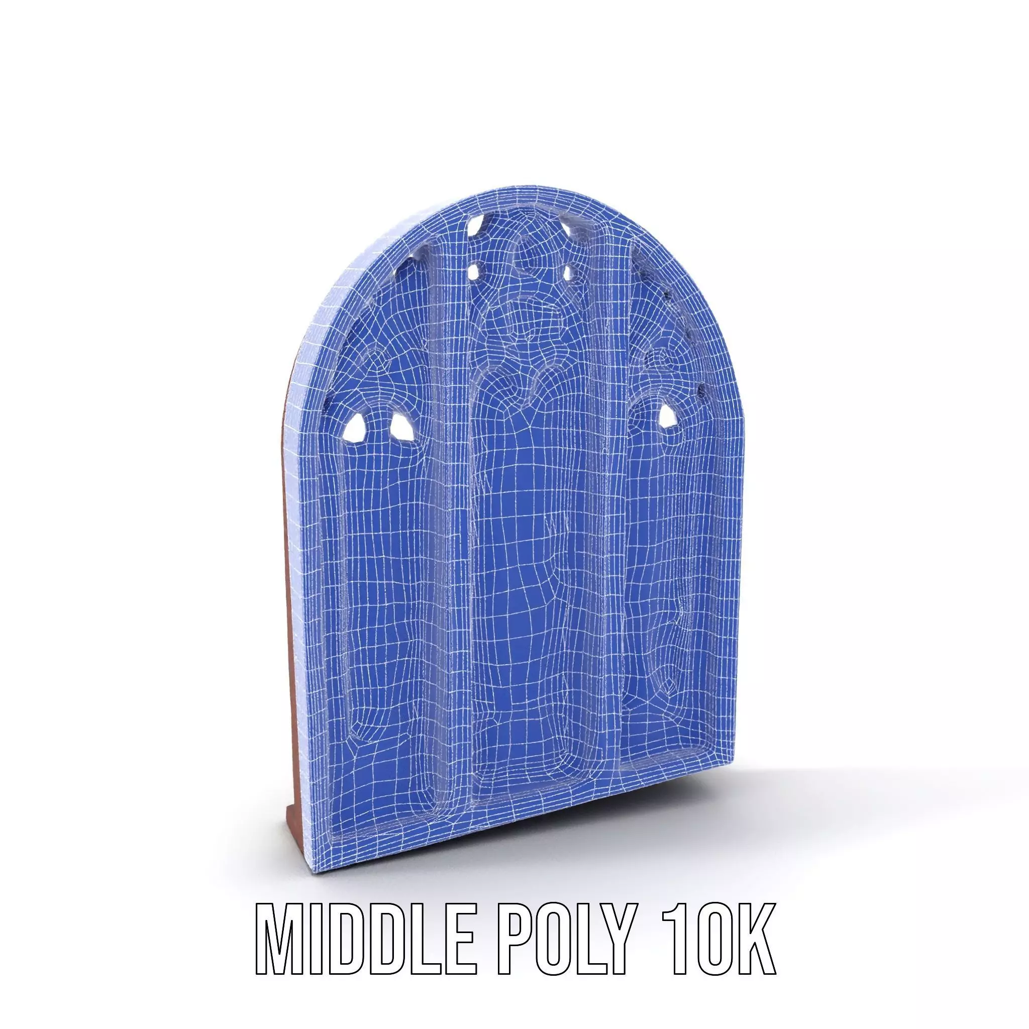 Gothic Stained Glass Window model pack Low-poly 3D model_16