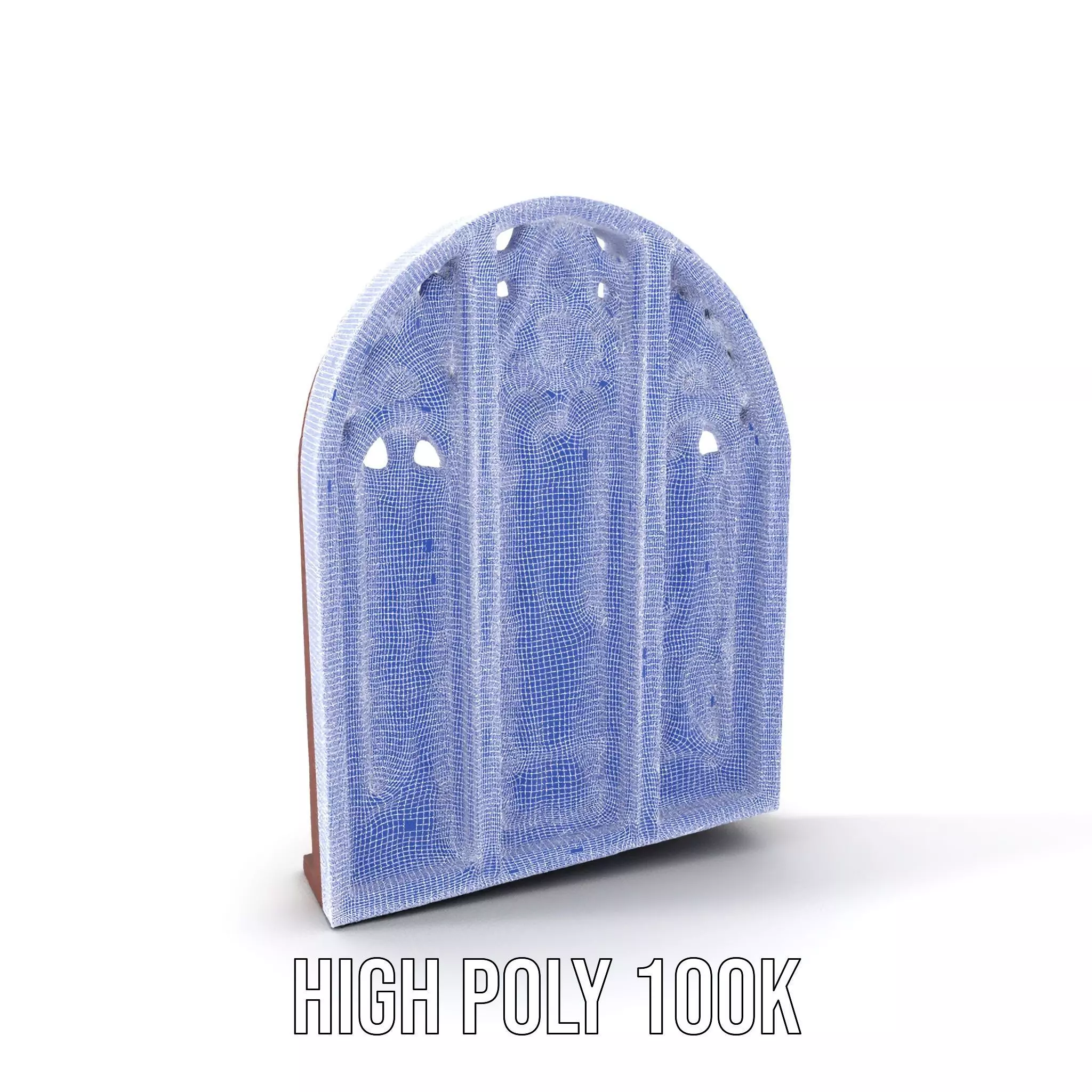 Gothic Stained Glass Window model pack Low-poly 3D model_4