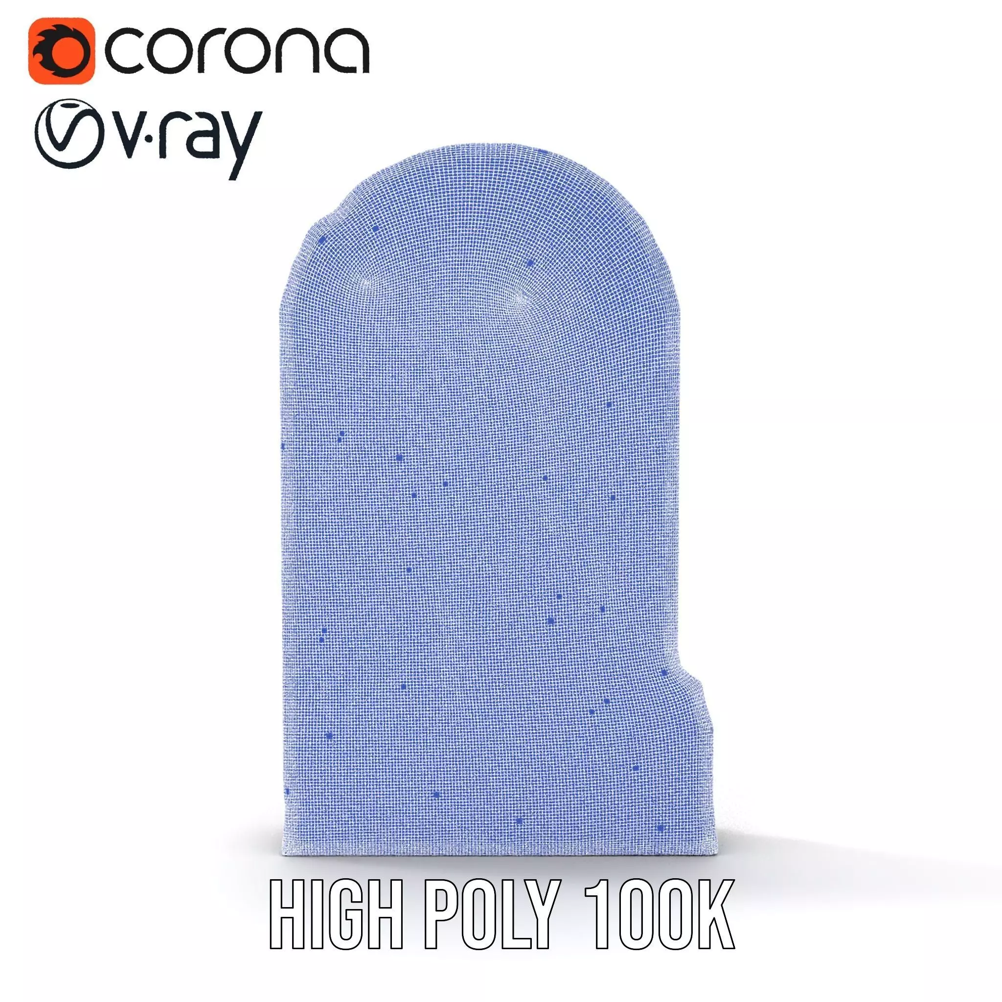 Vibrant Stained Glass Window model pack Low-poly 3D model_32