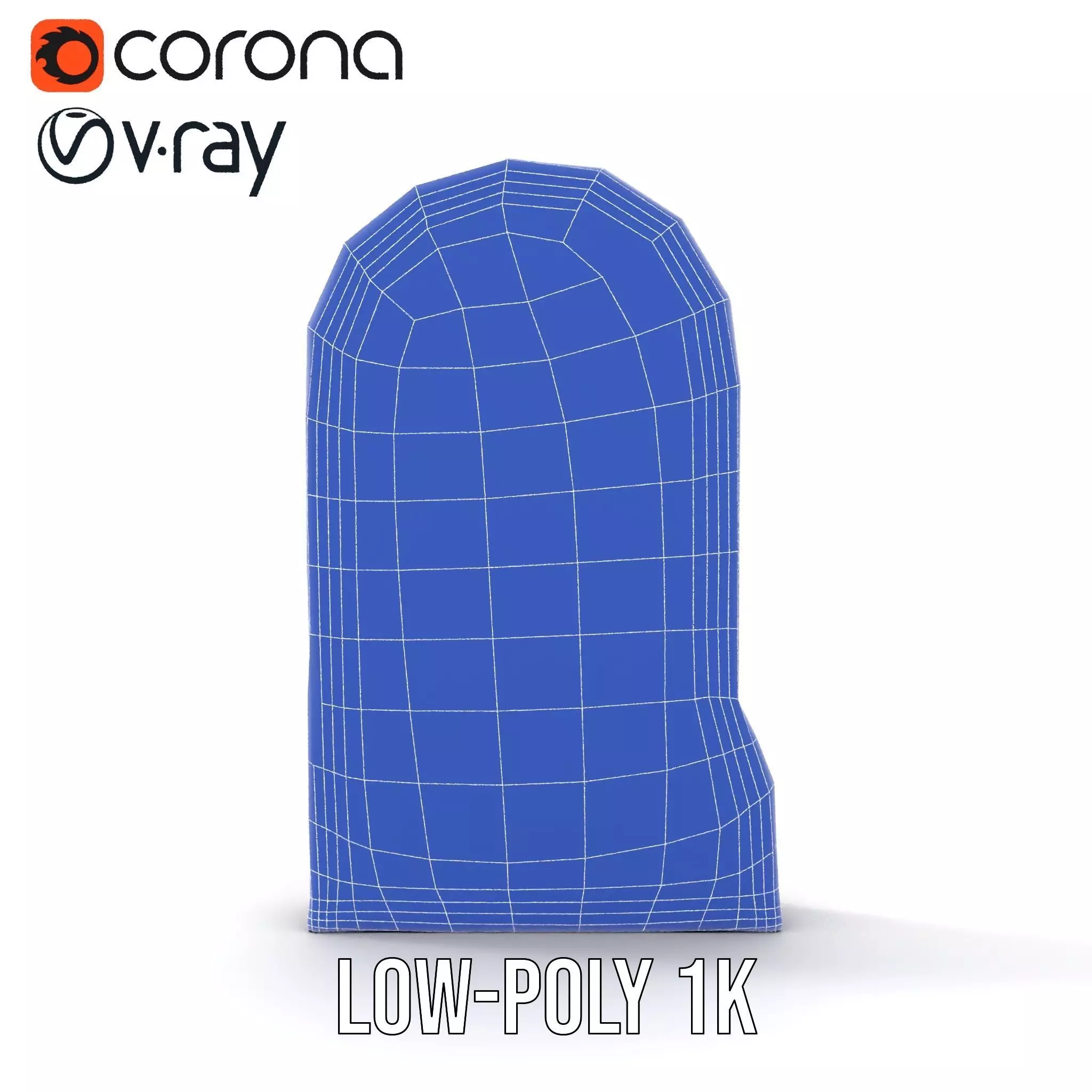 Vibrant Stained Glass Window model pack Low-poly 3D model_9