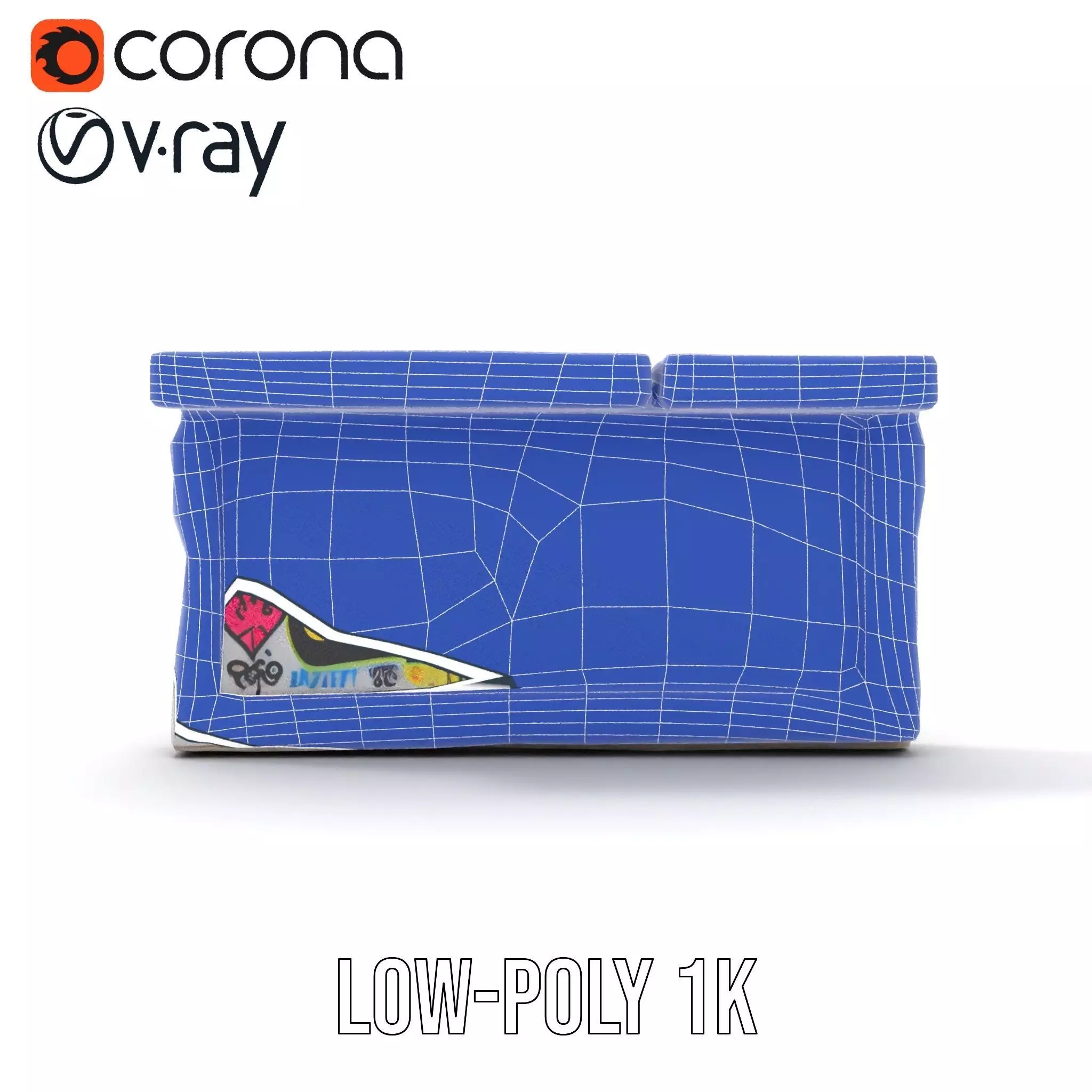 Colorful Graffiti Wall model pack Texture_28