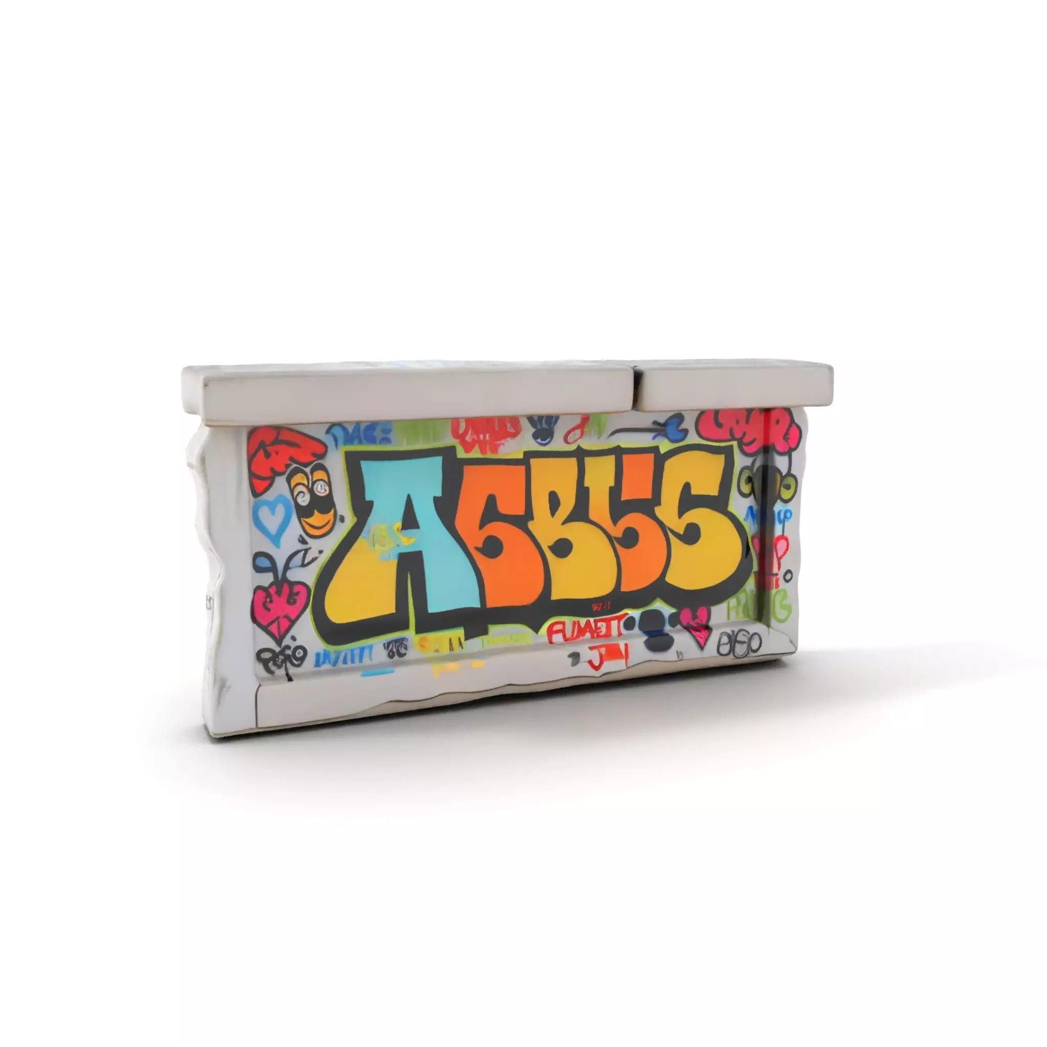 Colorful Graffiti Wall model pack Texture_6