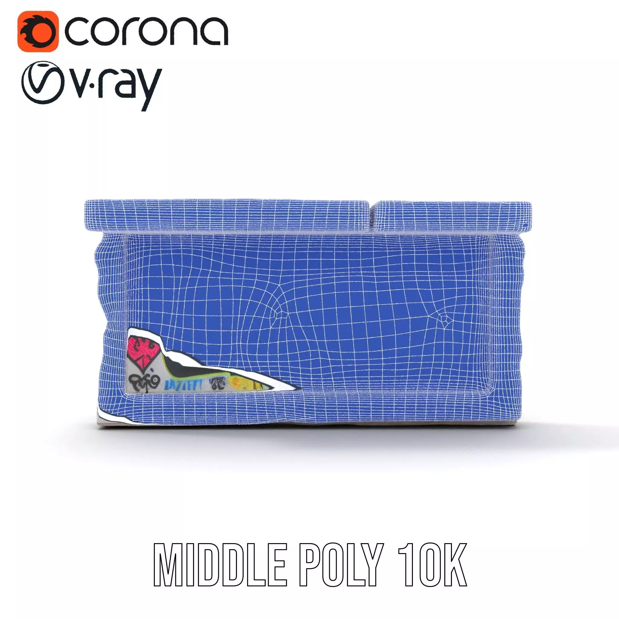 Colorful Graffiti Wall model pack Texture_27