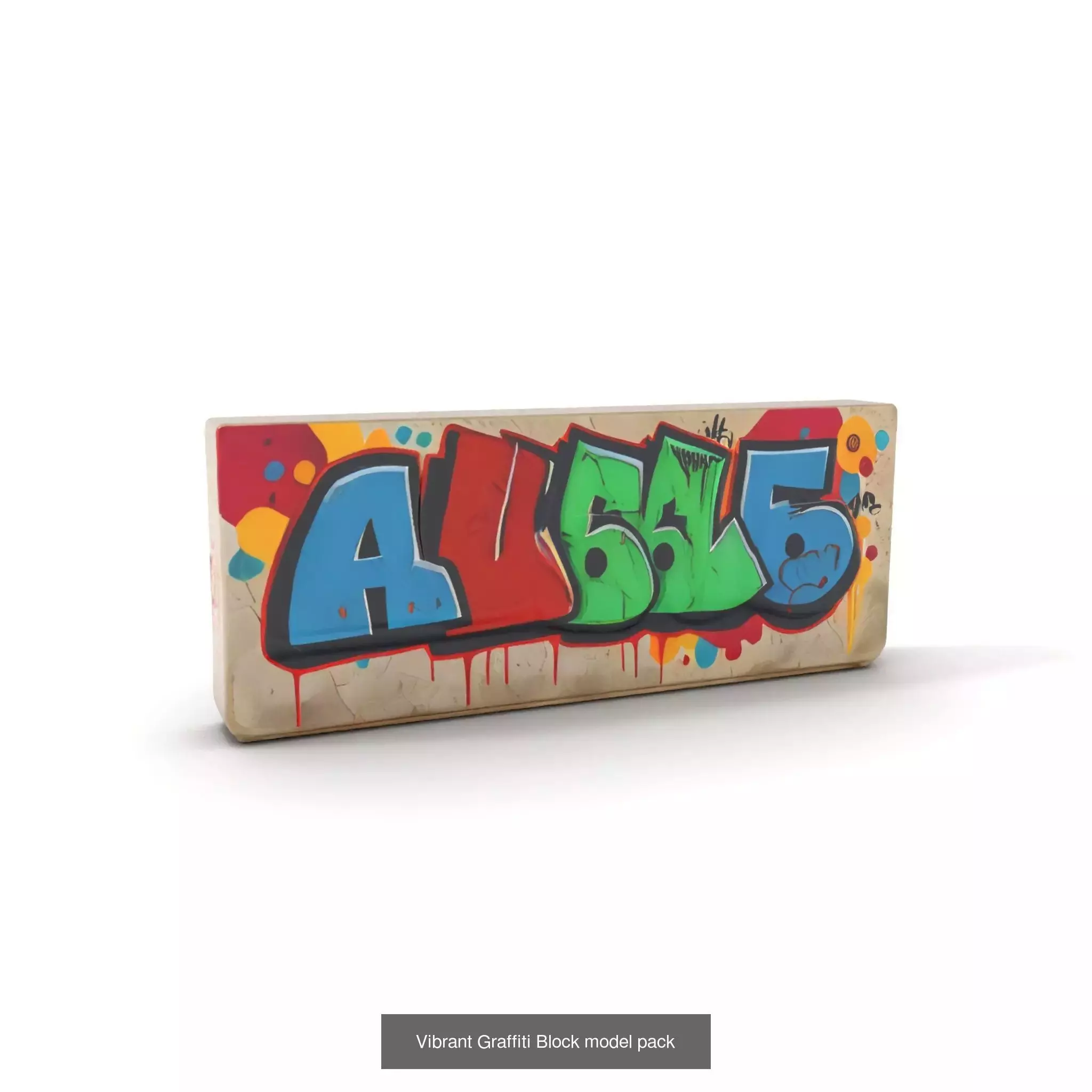 Urban Graffiti 3D Models Collection _47