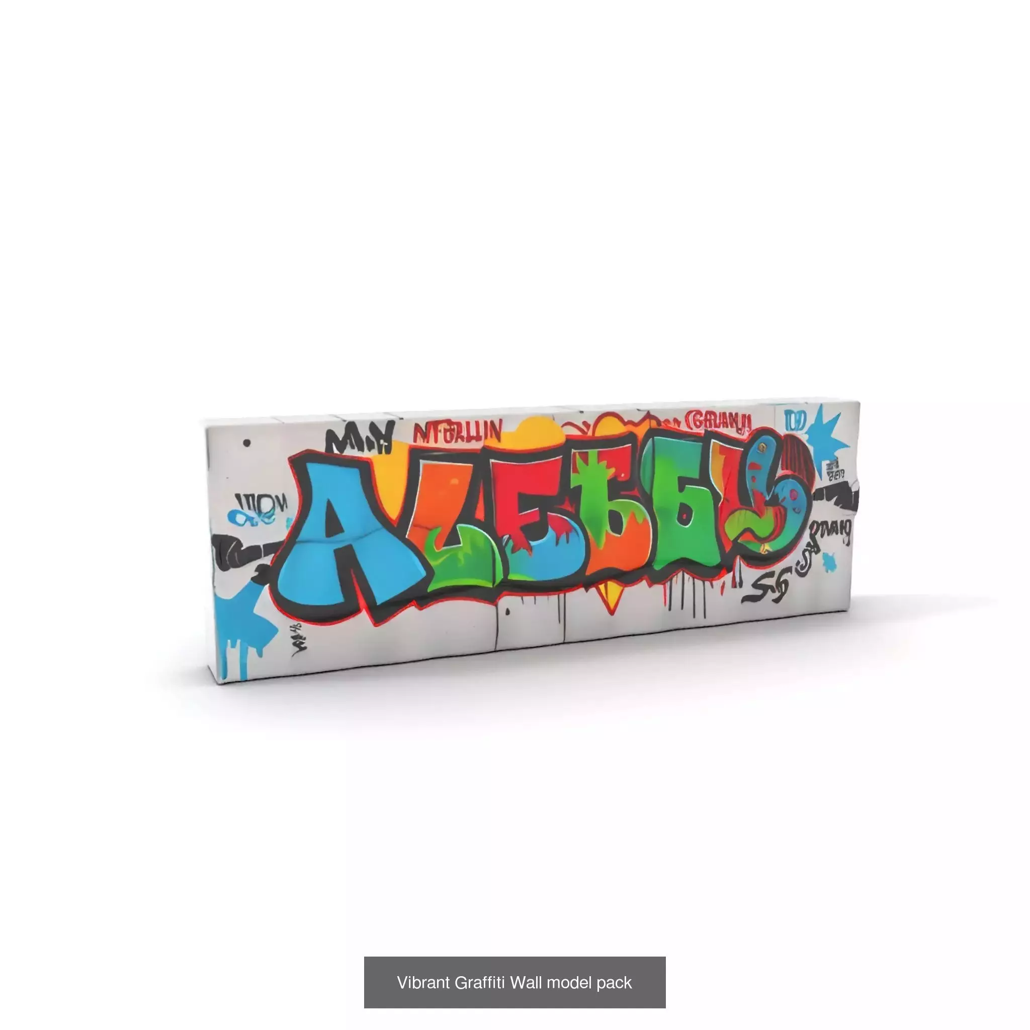 Urban Graffiti 3D Models Collection _49