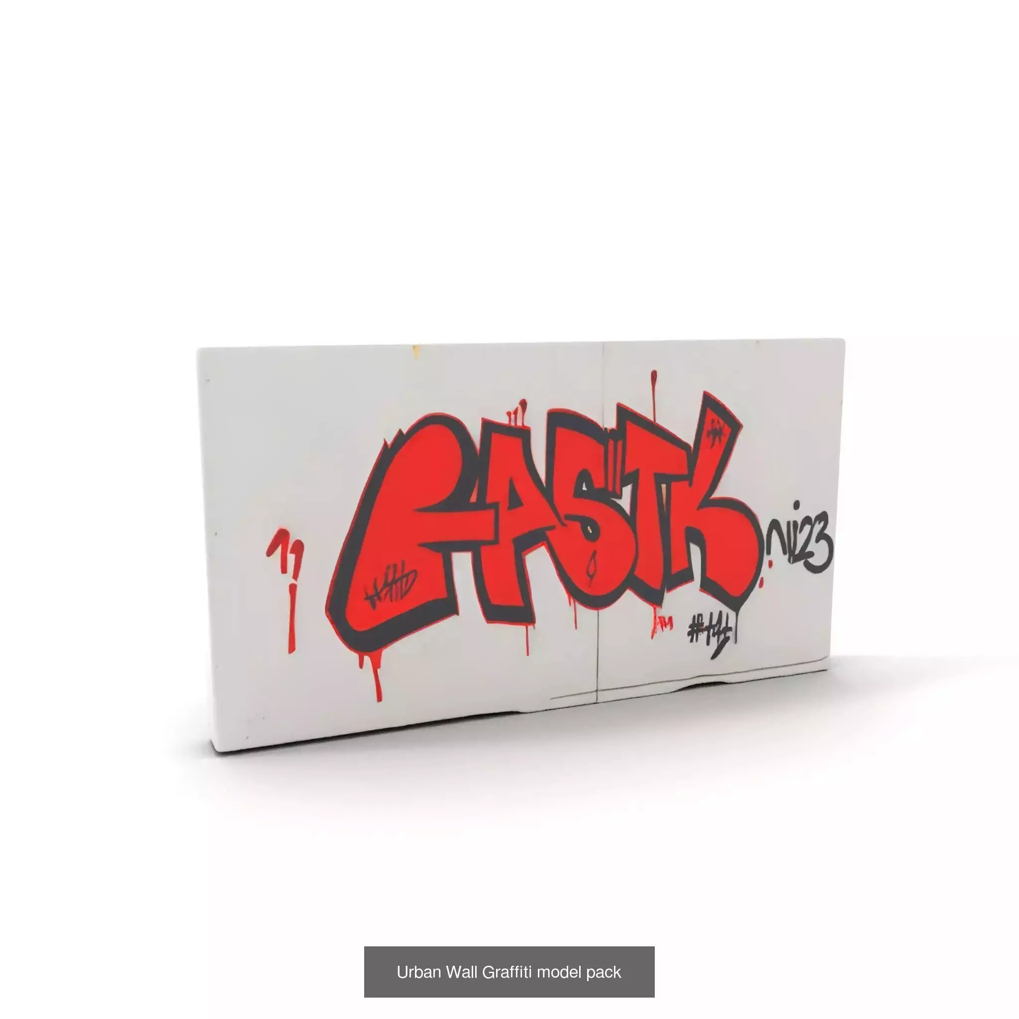 Urban Graffiti 3D Models Collection _45