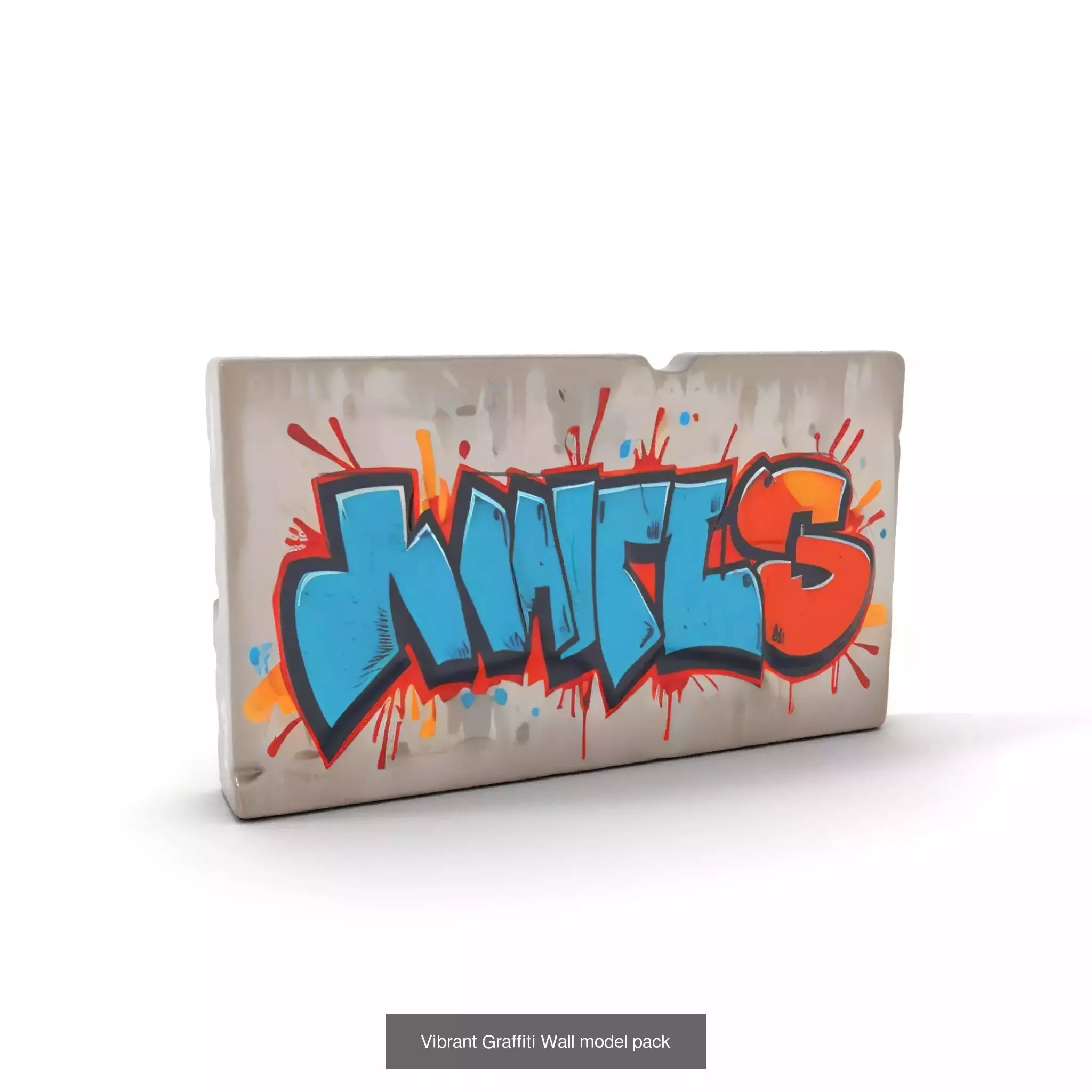 Urban Graffiti 3D Models Collection _43