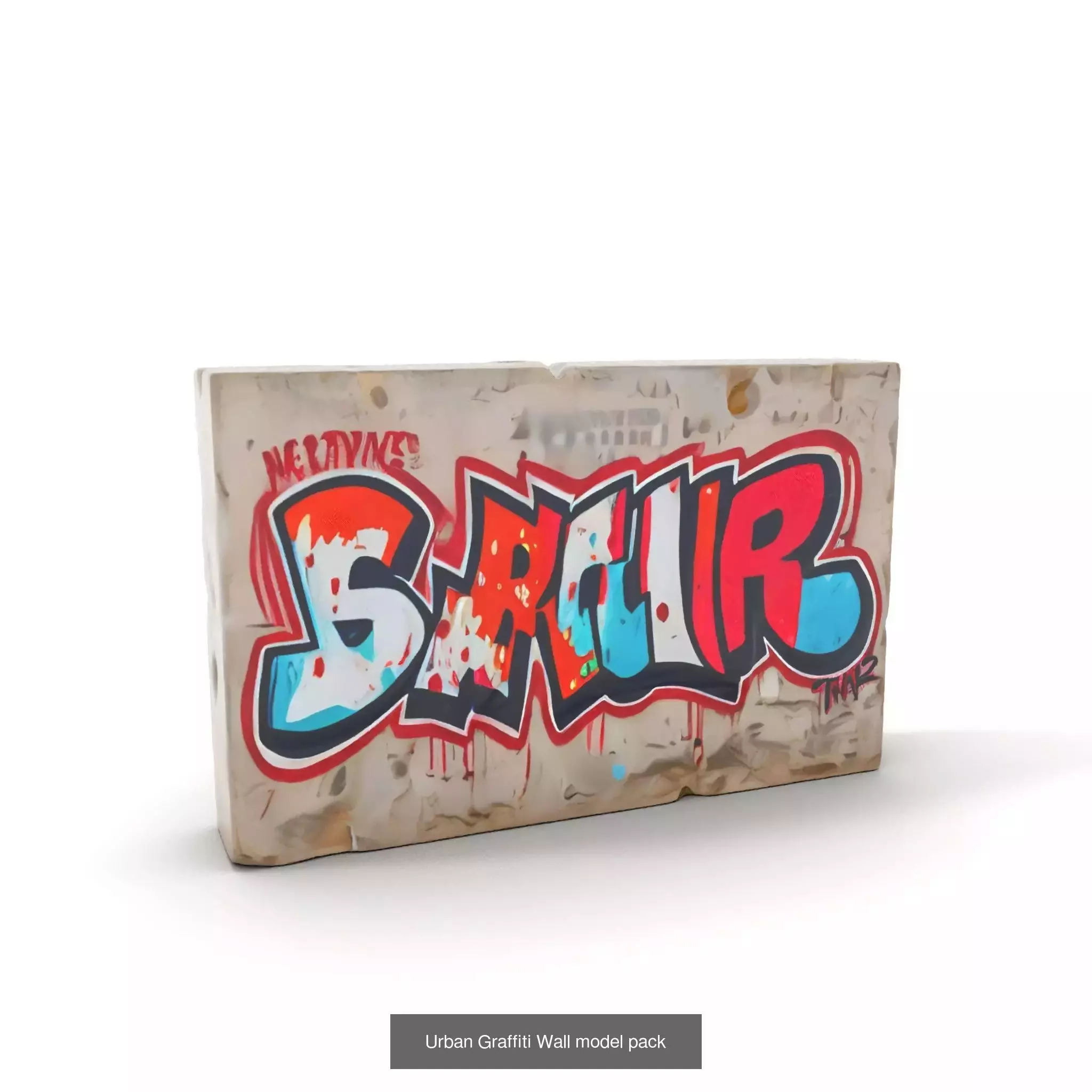 Urban Graffiti 3D Models Collection _38