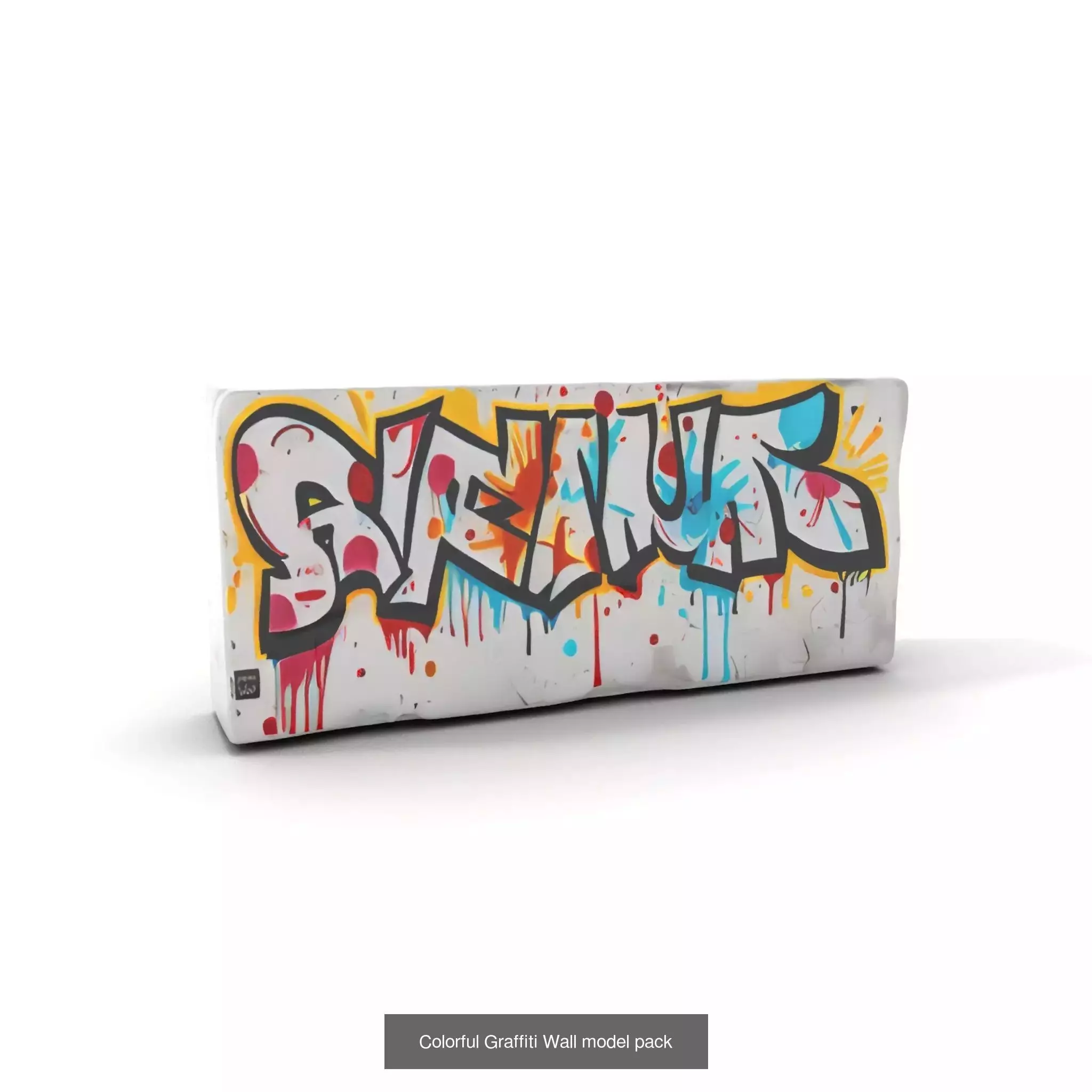 Urban Graffiti 3D Models Collection _41