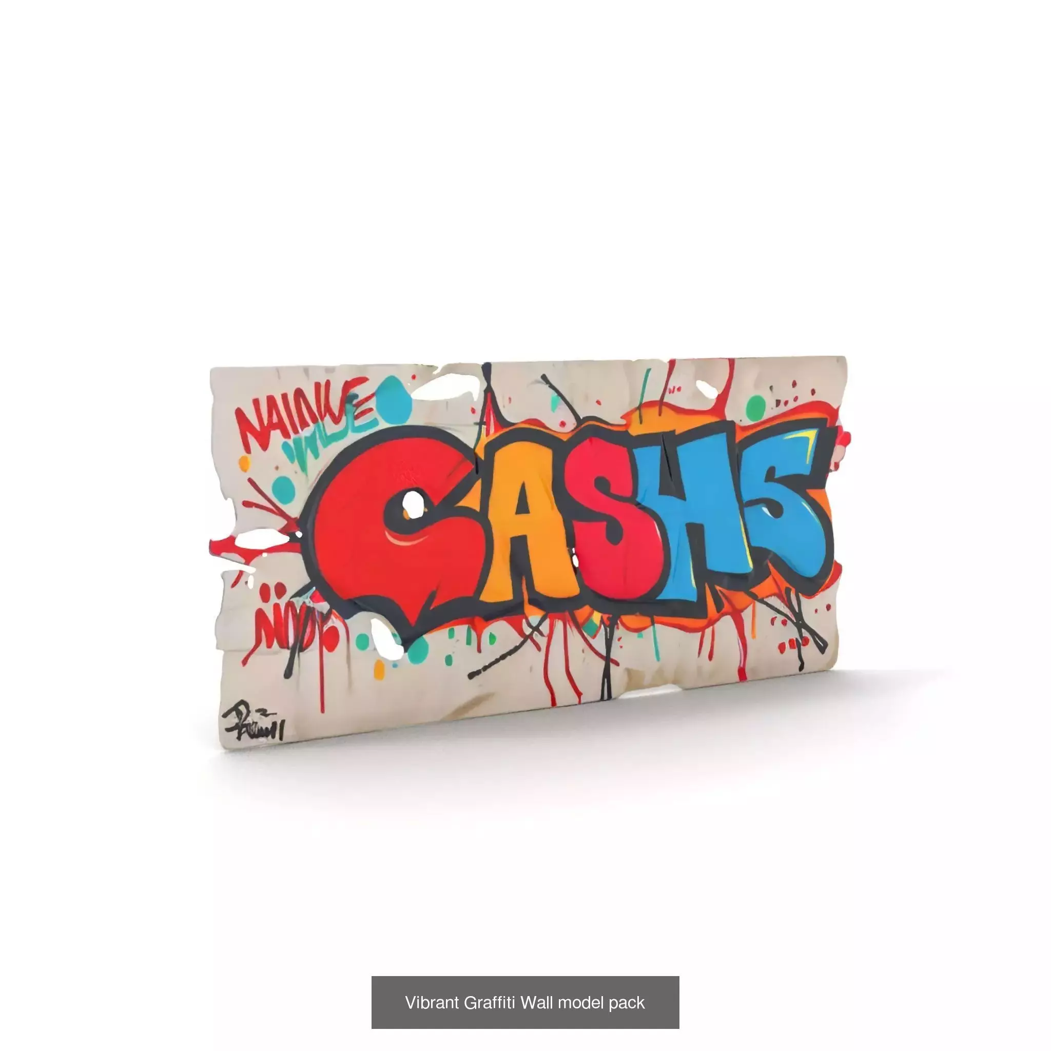 Urban Graffiti 3D Models Collection _52