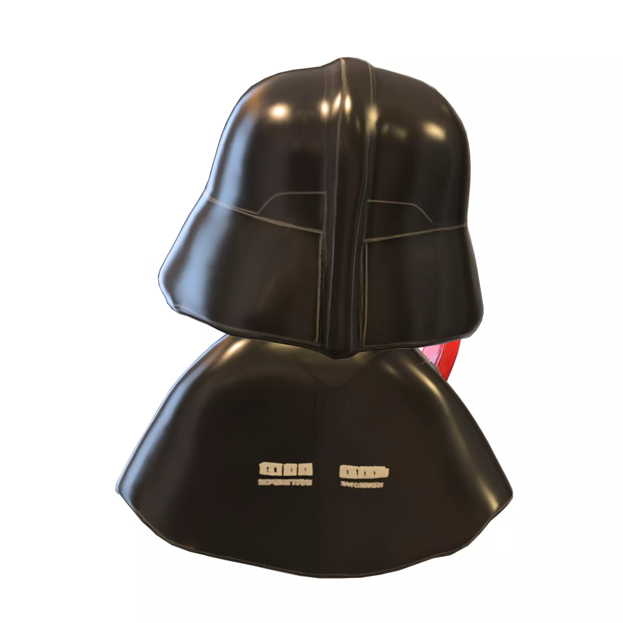 pack chibi doll starwars Low-poly 3D model_4