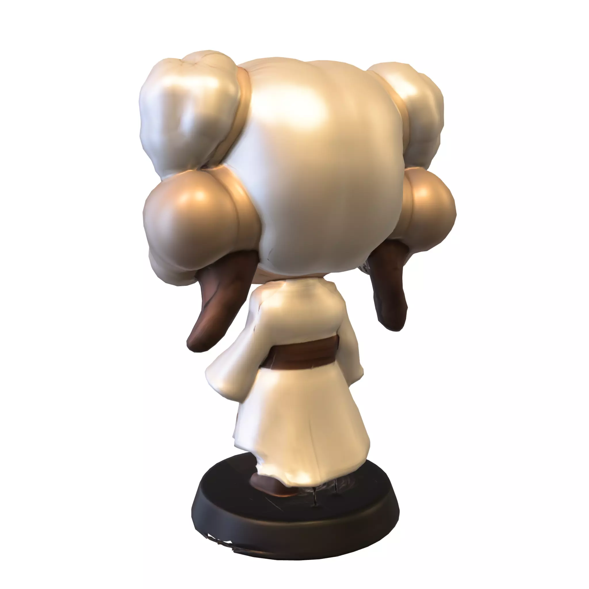 pack chibi doll starwars Low-poly 3D model_8