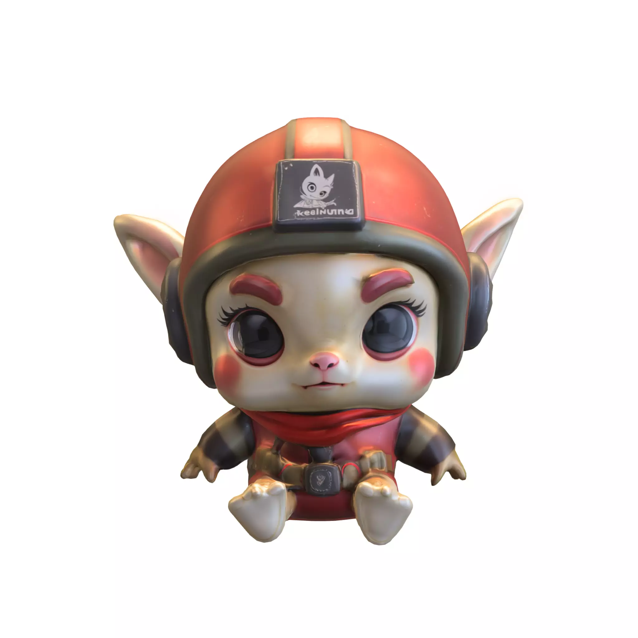 pack chibi doll starwars Low-poly 3D model_18