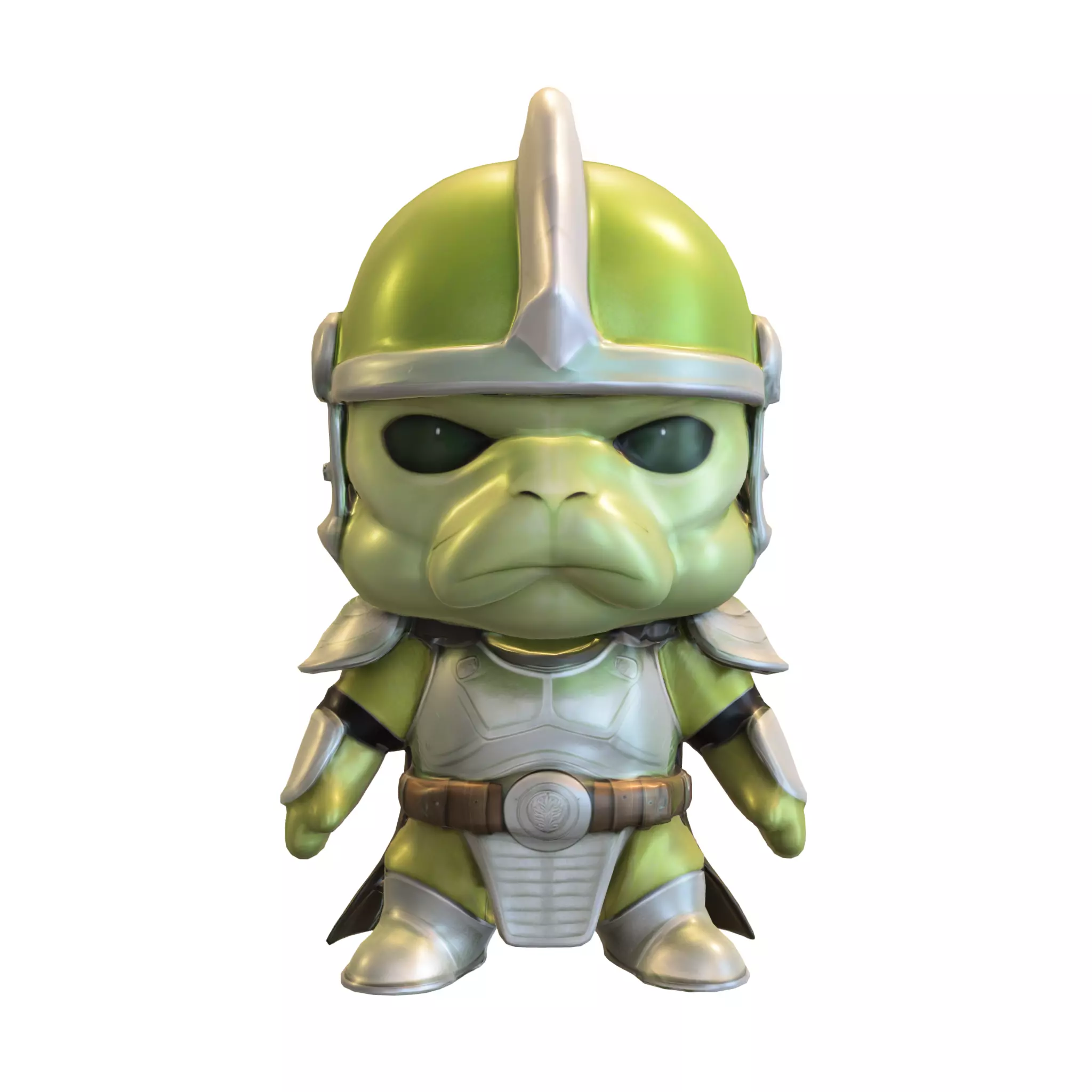 pack chibi doll starwars Low-poly 3D model_11