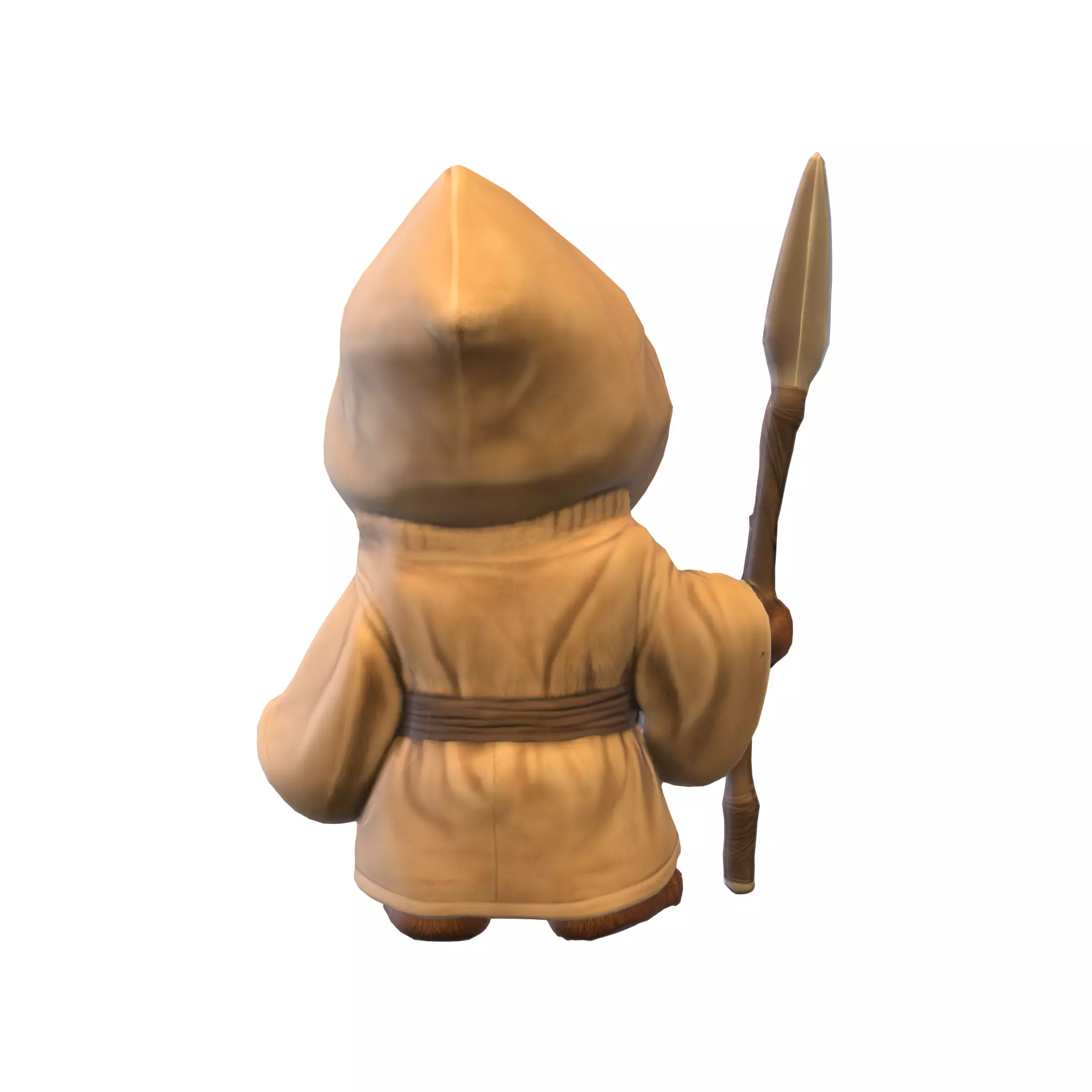 pack chibi doll starwars Low-poly 3D model_2