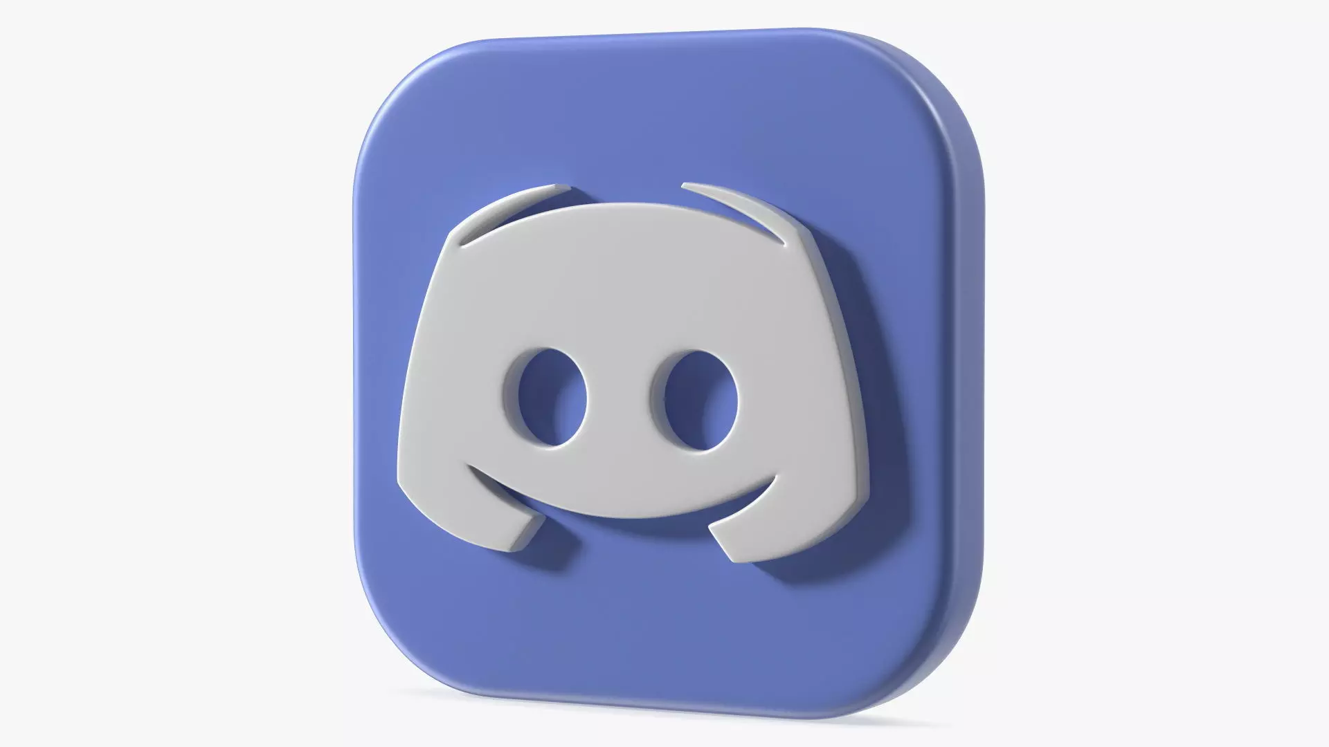Discord Icon 3D model_0