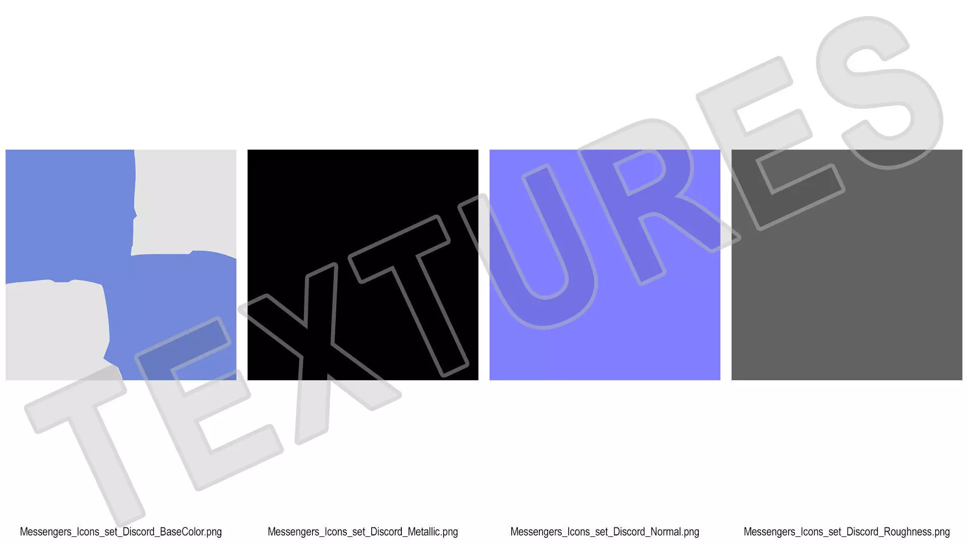 Discord Icon 3D model_12