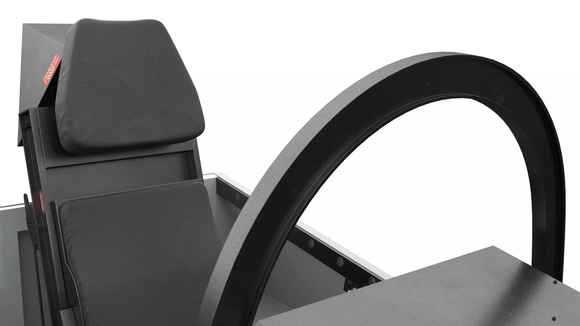 F-35 Fighter Cockpit Simulator Turned Off 3D model_18