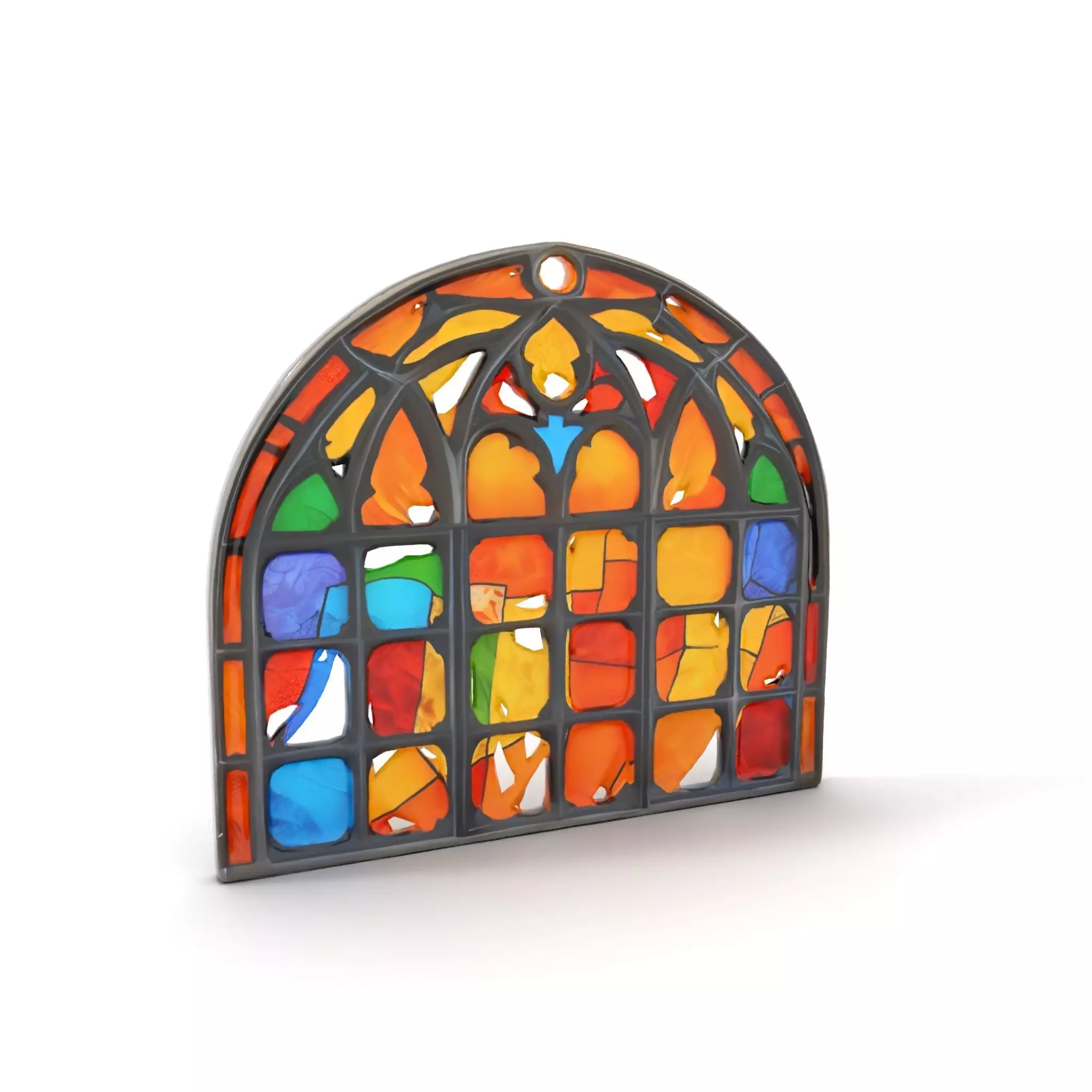Vibrant Stained Glass model pack Low-poly 3D model_10
