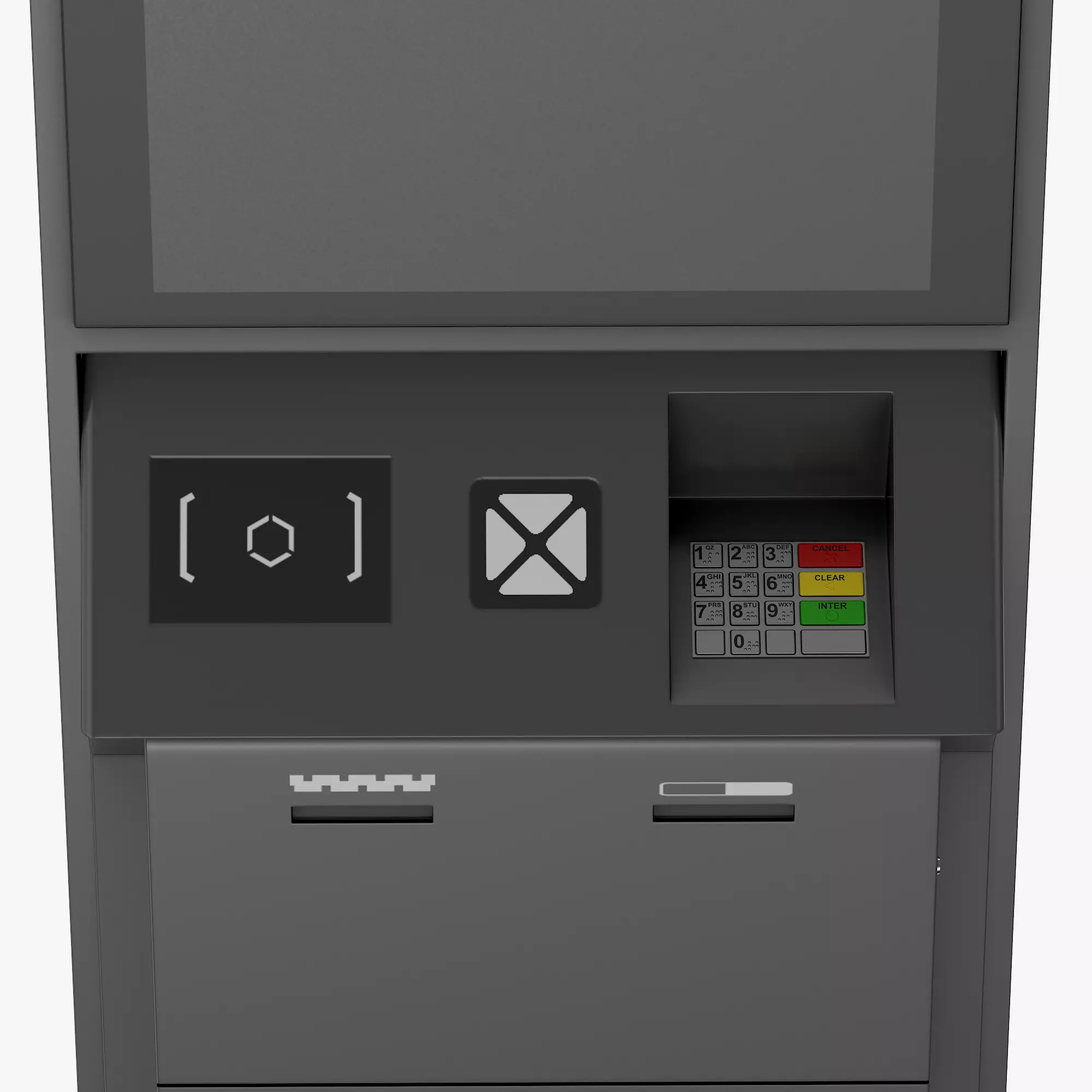 Electronic kiosk 3D model_5