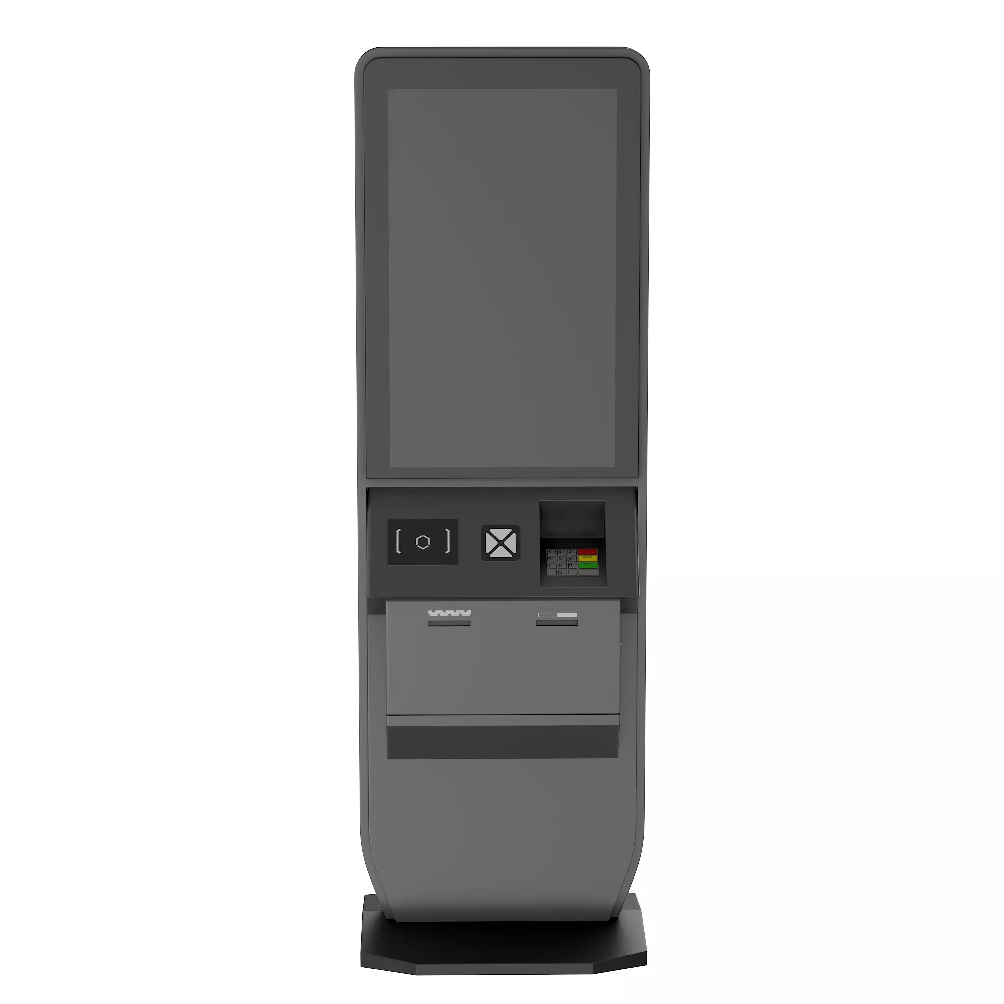 Electronic kiosk 3D model_10