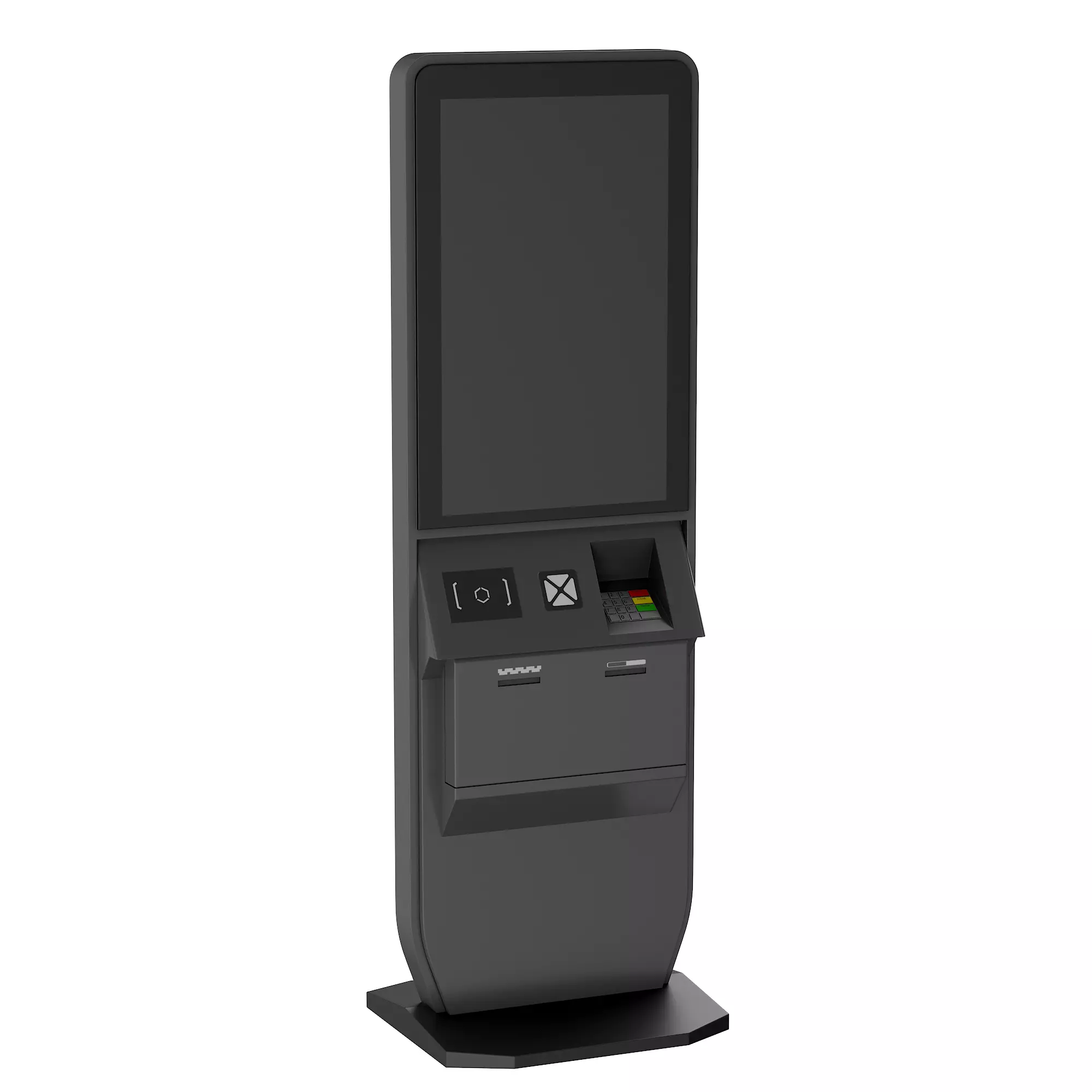 Electronic kiosk 3D model_40