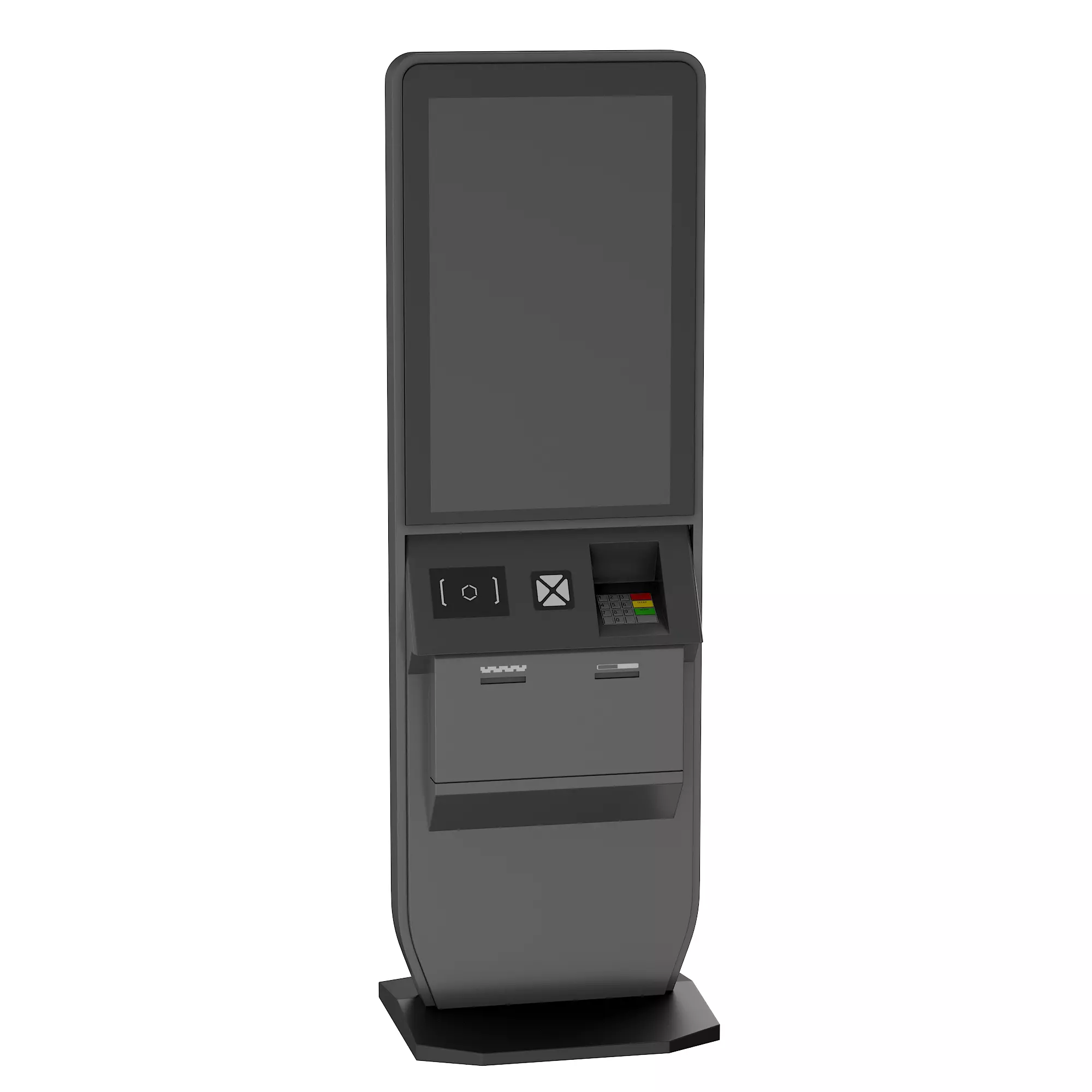 Electronic kiosk 3D model_41