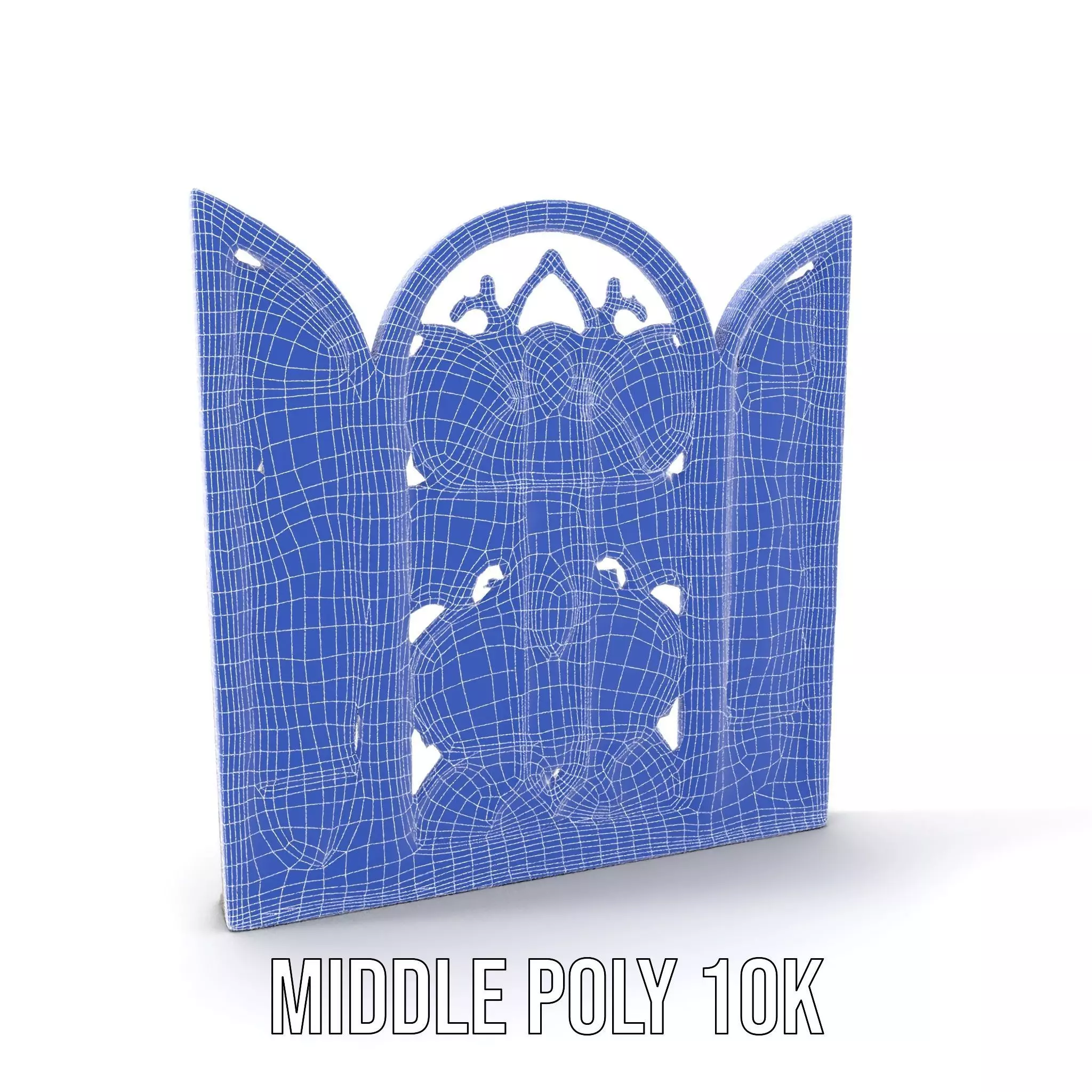 Antique Stained Glass Window model pack Low-poly 3D model_27