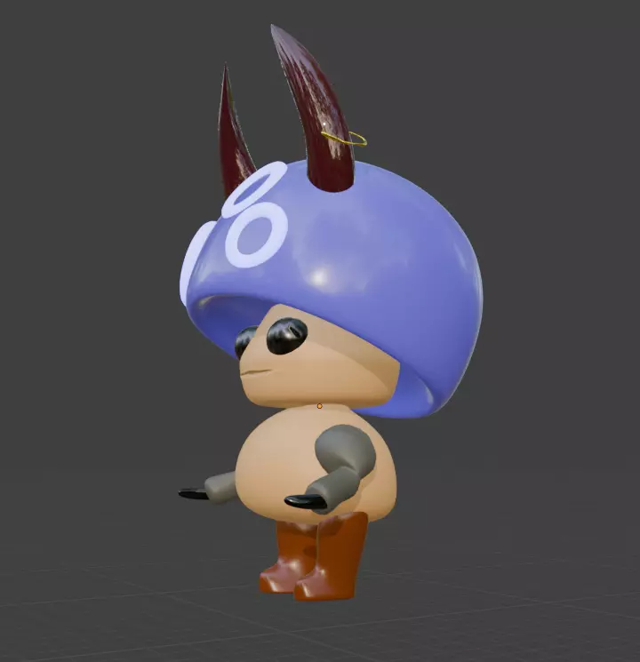 Demon Brother 3D print model_1