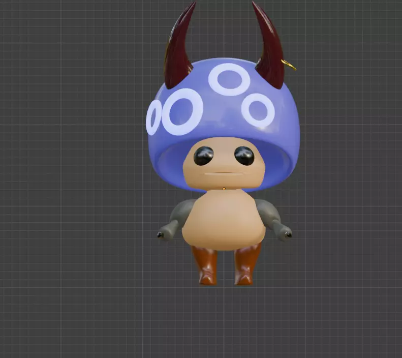 Demon Brother 3D print model_0