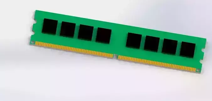 ram memory 3D model