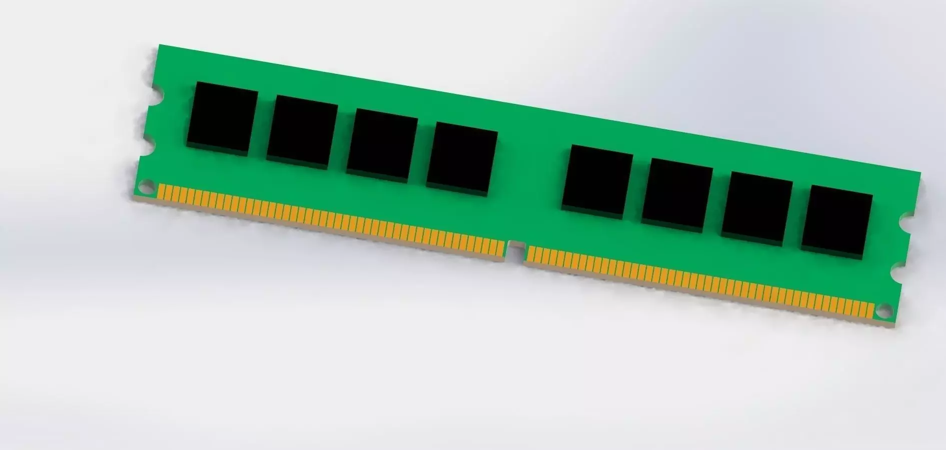 ram memory 3D model | CGTrader