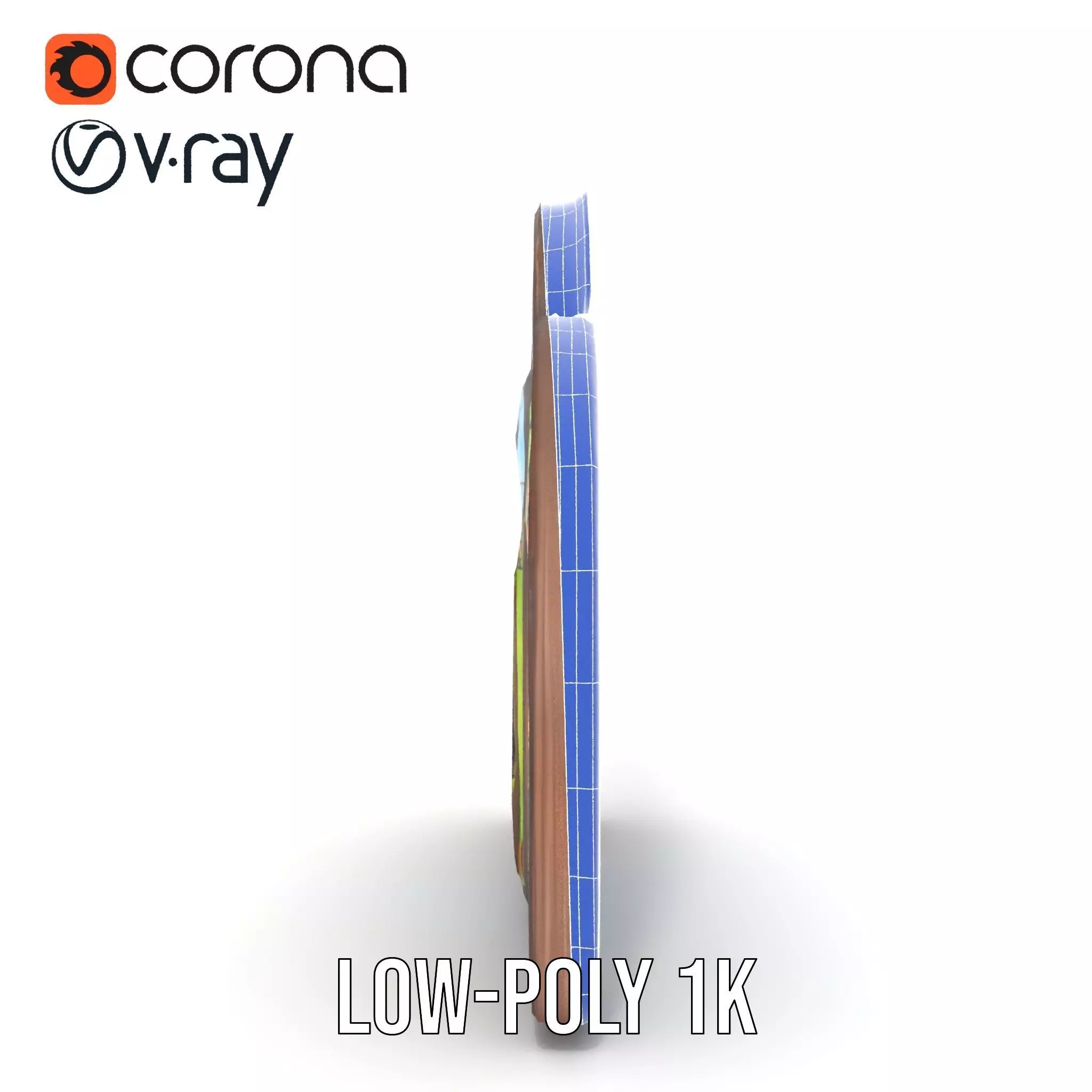 Gothic Stained Glass model pack Low-poly 3D model_31