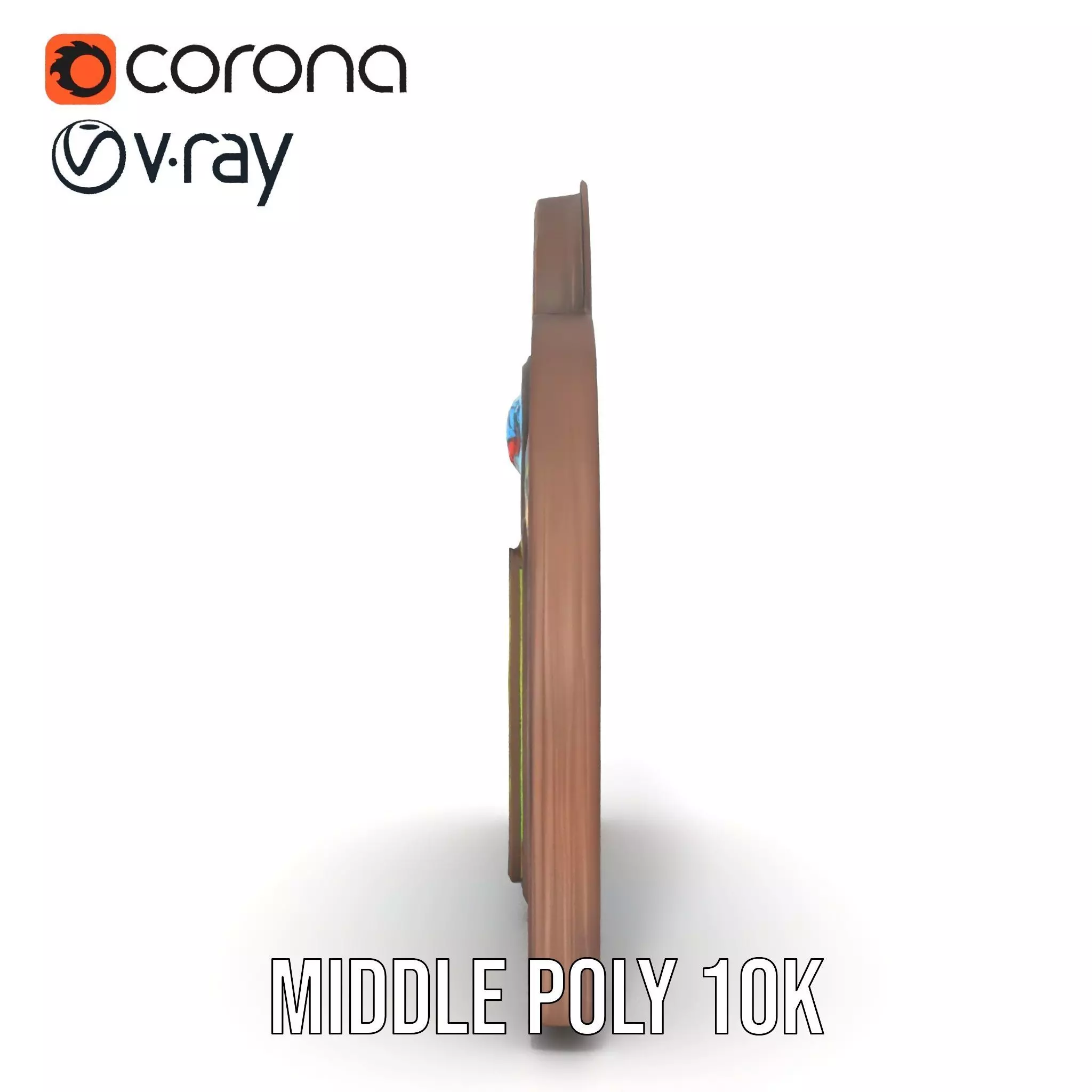 Gothic Stained Glass model pack Low-poly 3D model_16