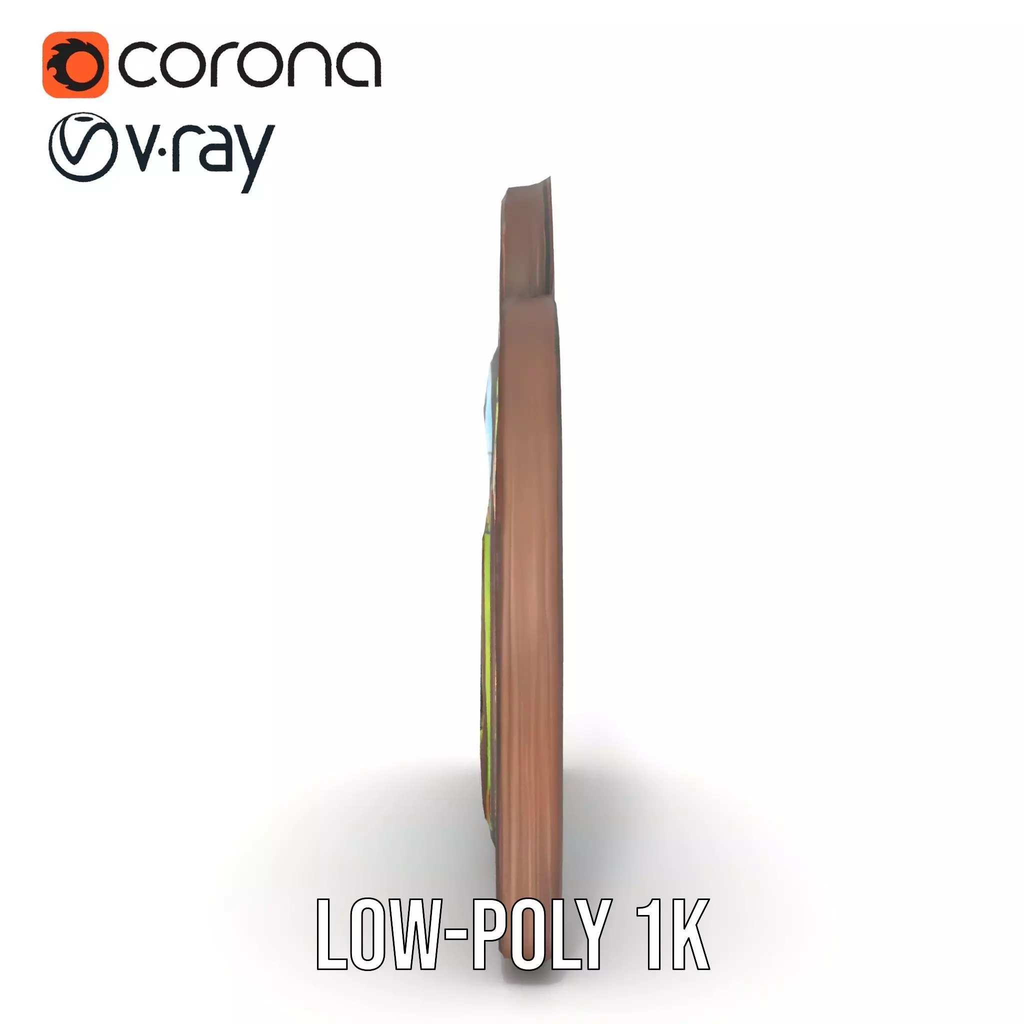 Gothic Stained Glass model pack Low-poly 3D model_14