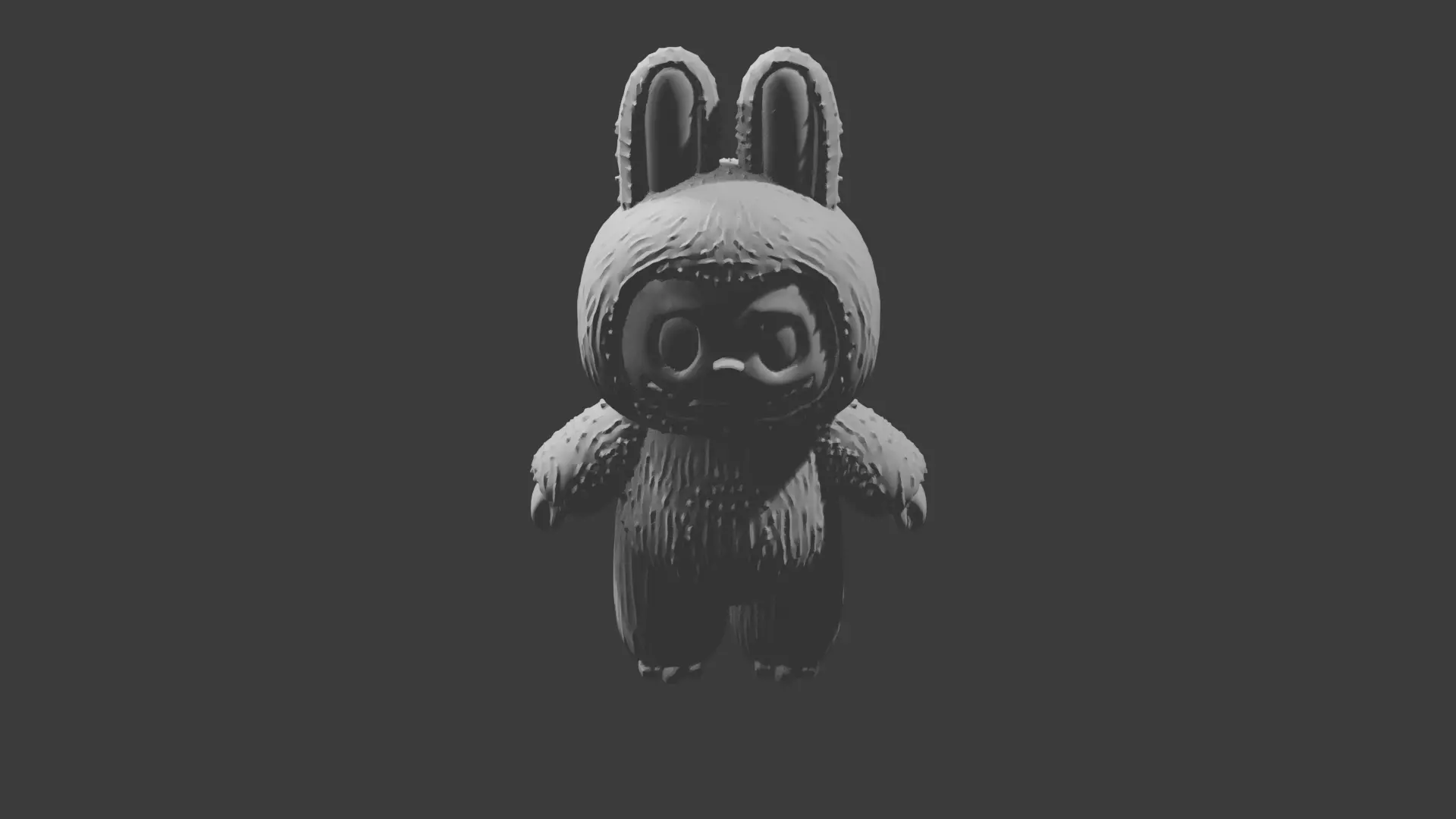 labubu labubu fantcy  Low-poly 3D model_5