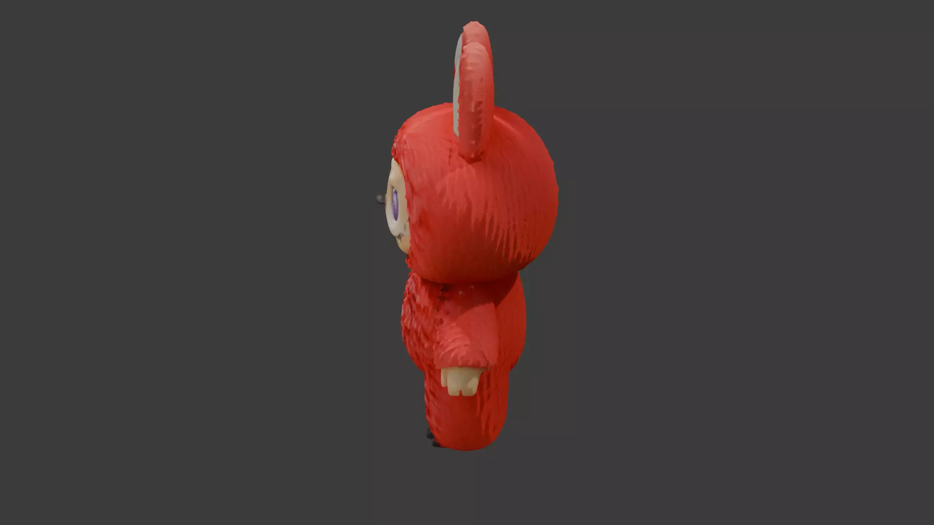 labubu labubu fantcy  Low-poly 3D model_3