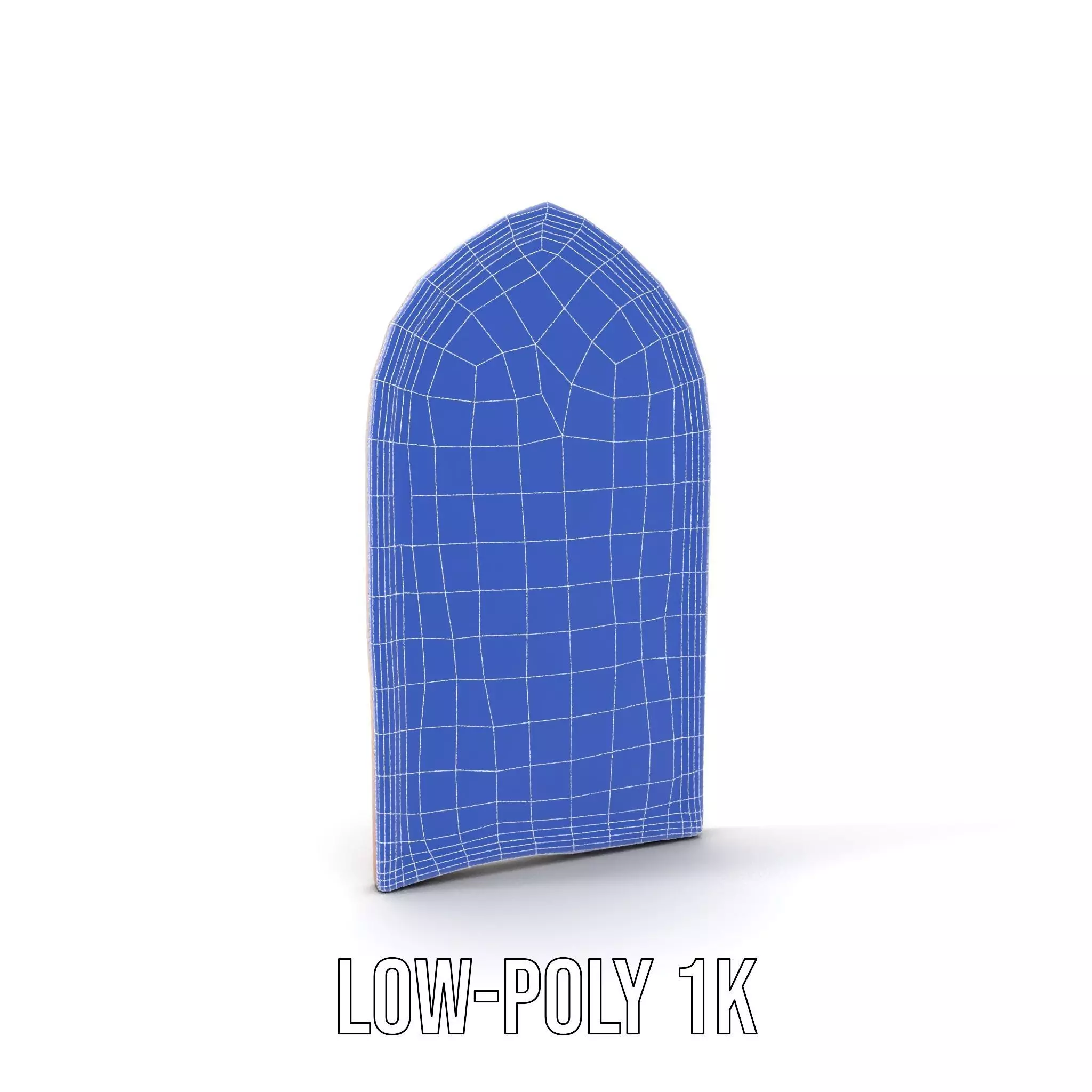Colorful Gothic Window model pack Low-poly 3D model_14