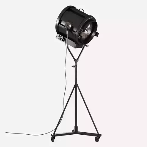 Iconic  Vintage Theater Stage Light Spotlight - Art Deco Ind