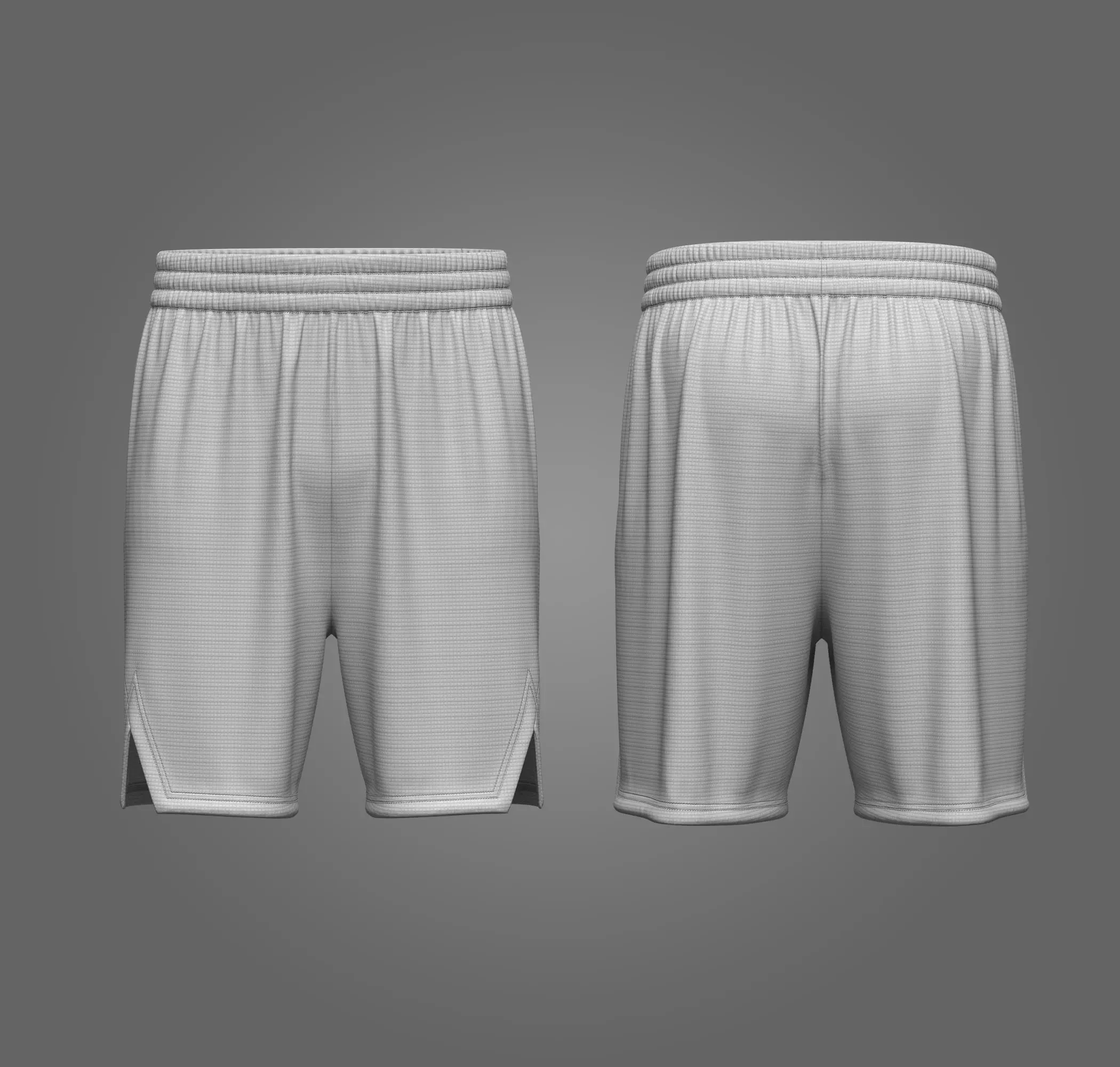 Mens Shorts 3D model