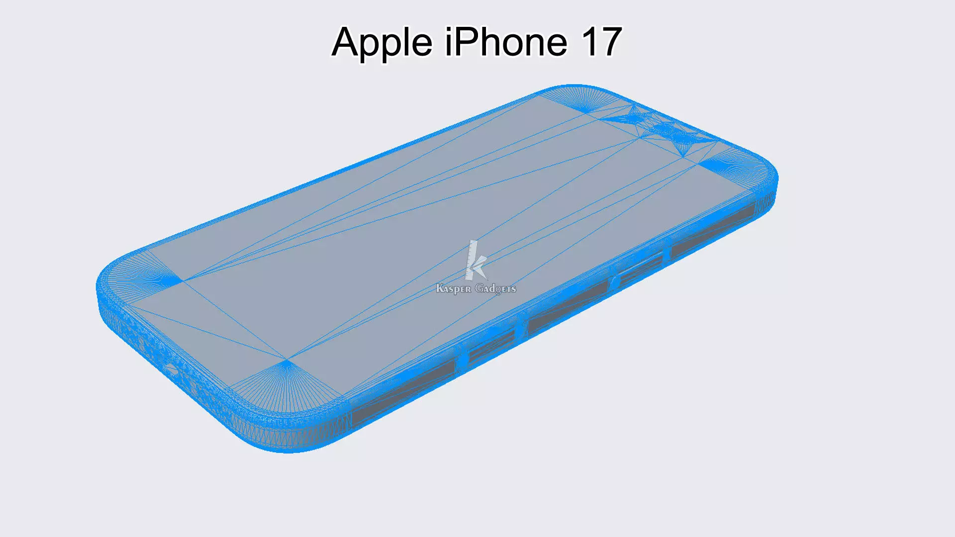 Apple iPhone 17 Lavender 3D print model_8
