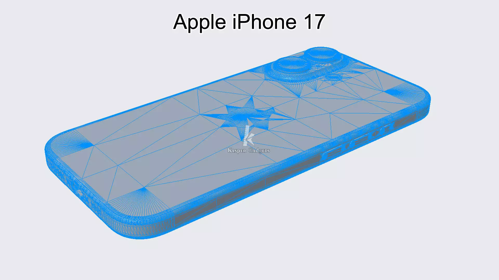 Apple iPhone 17 Lavender 3D print model_9