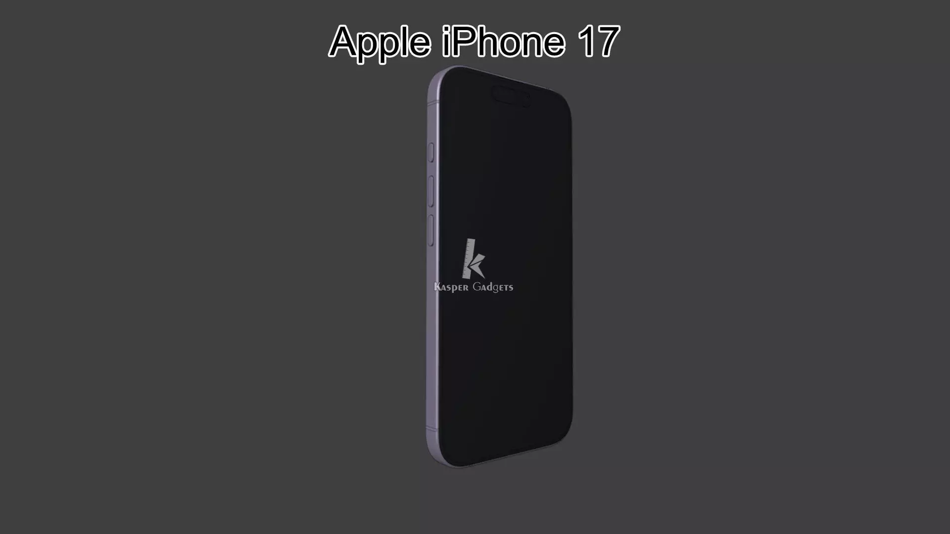 Apple iPhone 17 Lavender 3D print model_2