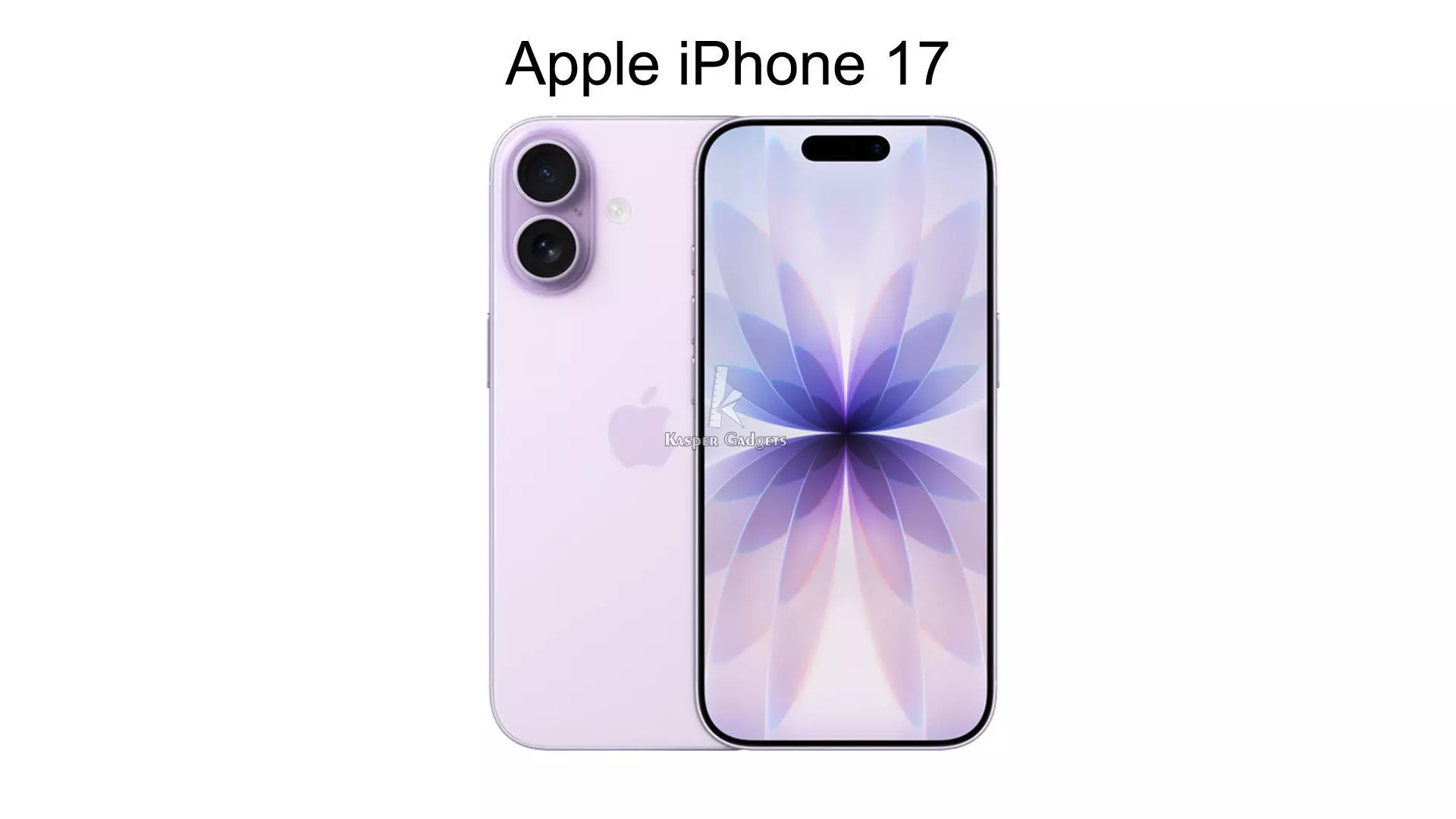 Apple iPhone 17 Lavender 3D print model_0