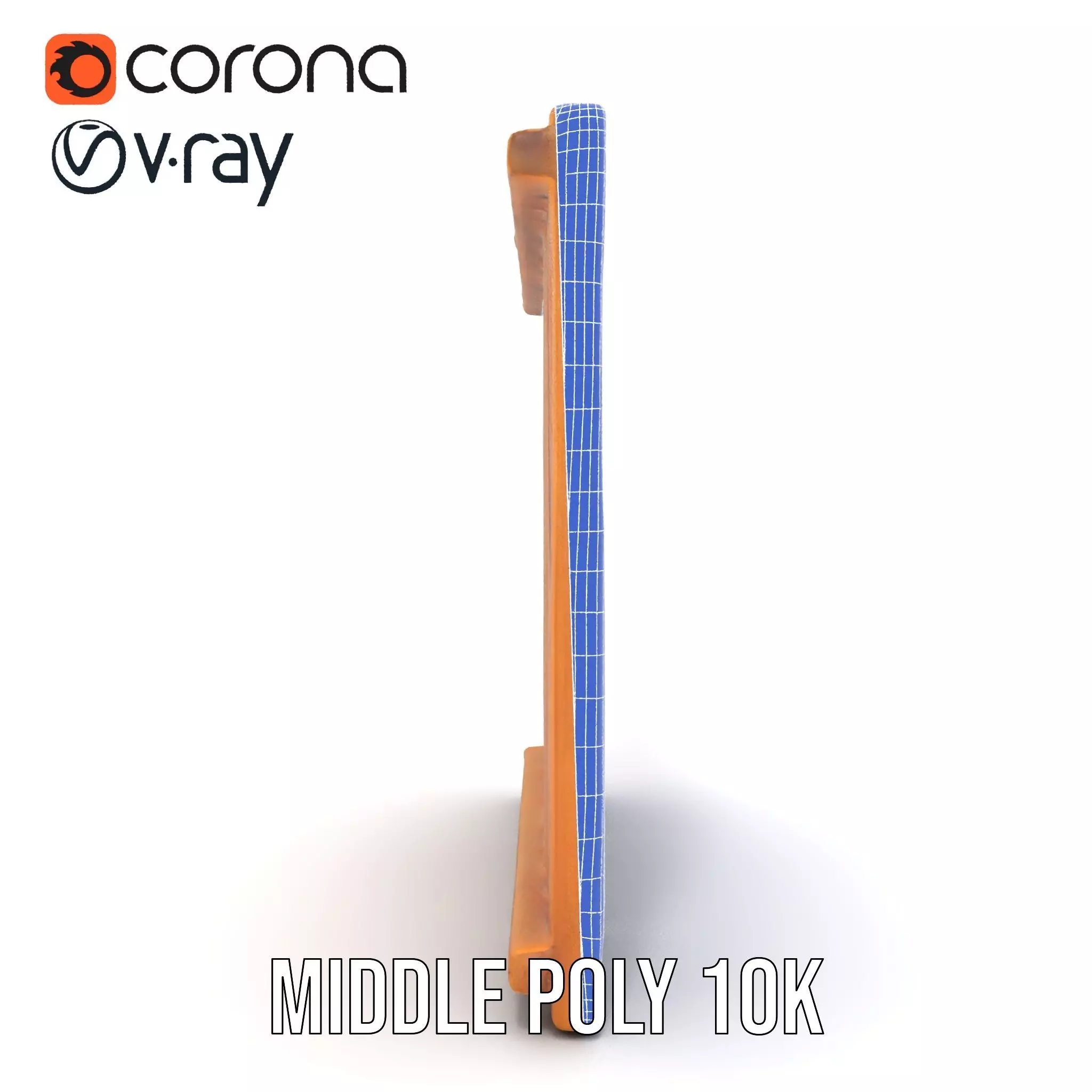 Rustic Wooden Fence model pack Low-poly 3D model_13