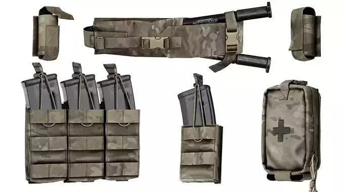 ADA MILITARY POUCHES BUNDLE 02