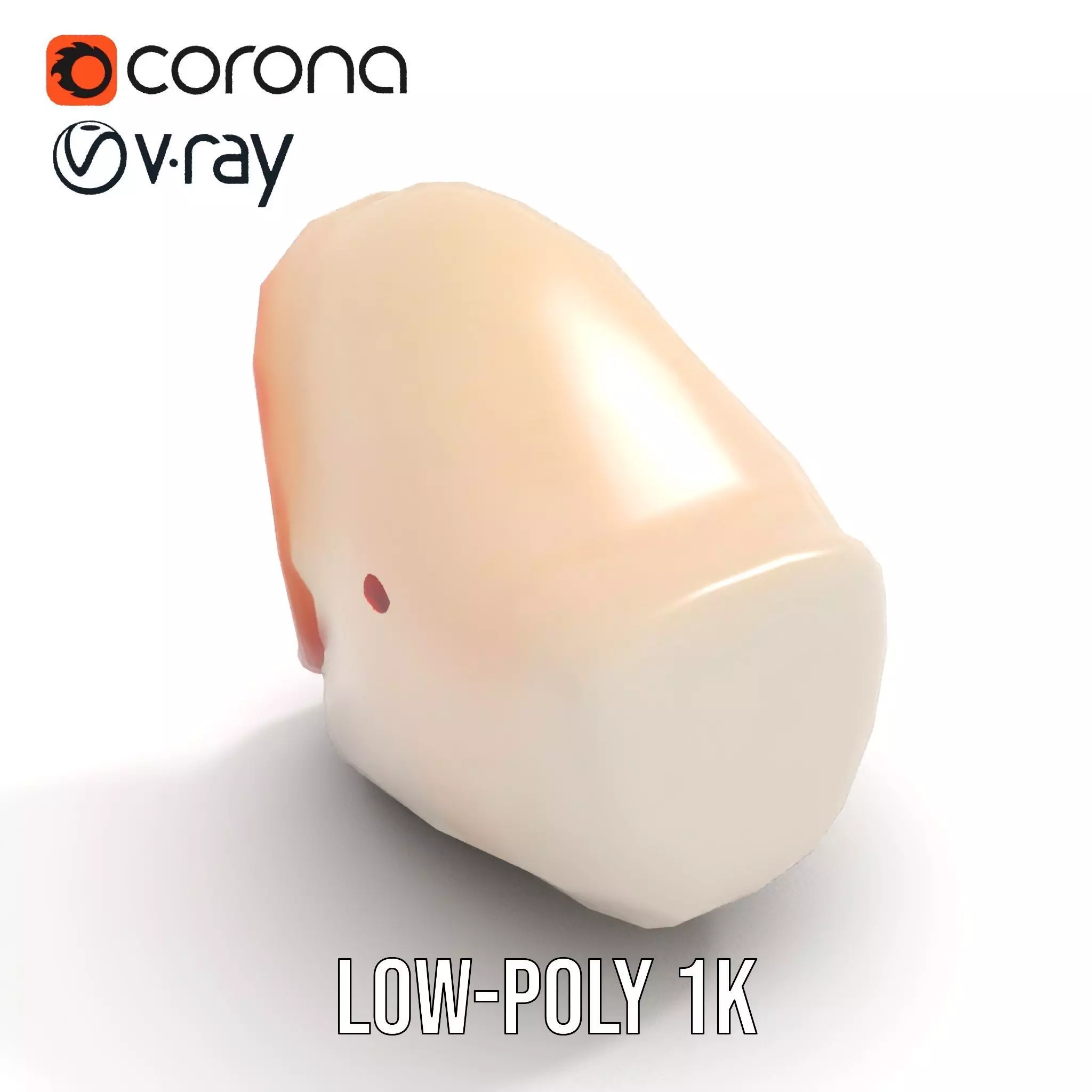 Open Mouth Expression model pack Low-poly 3D model_12